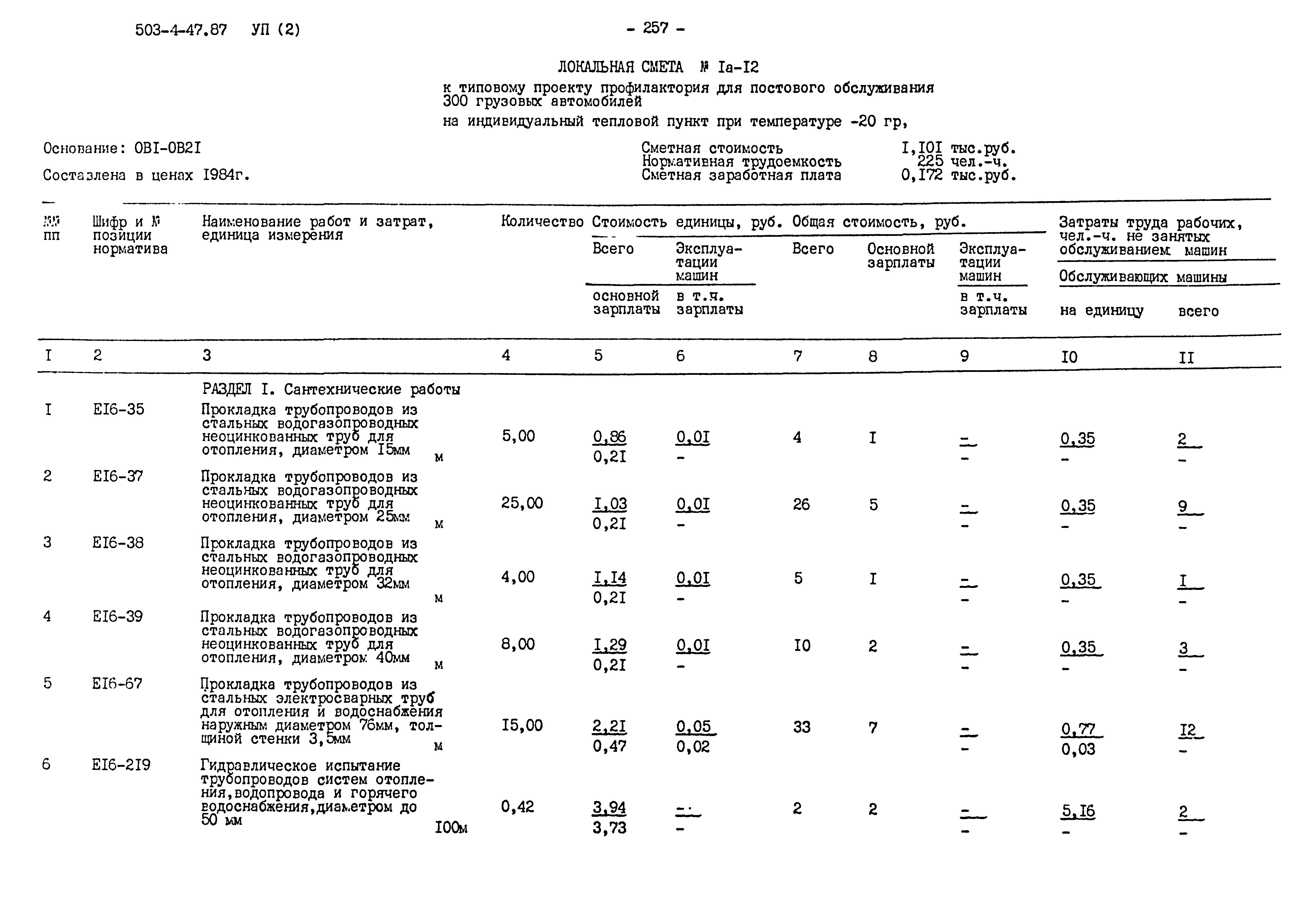 Типовой проект 503-4-47.87