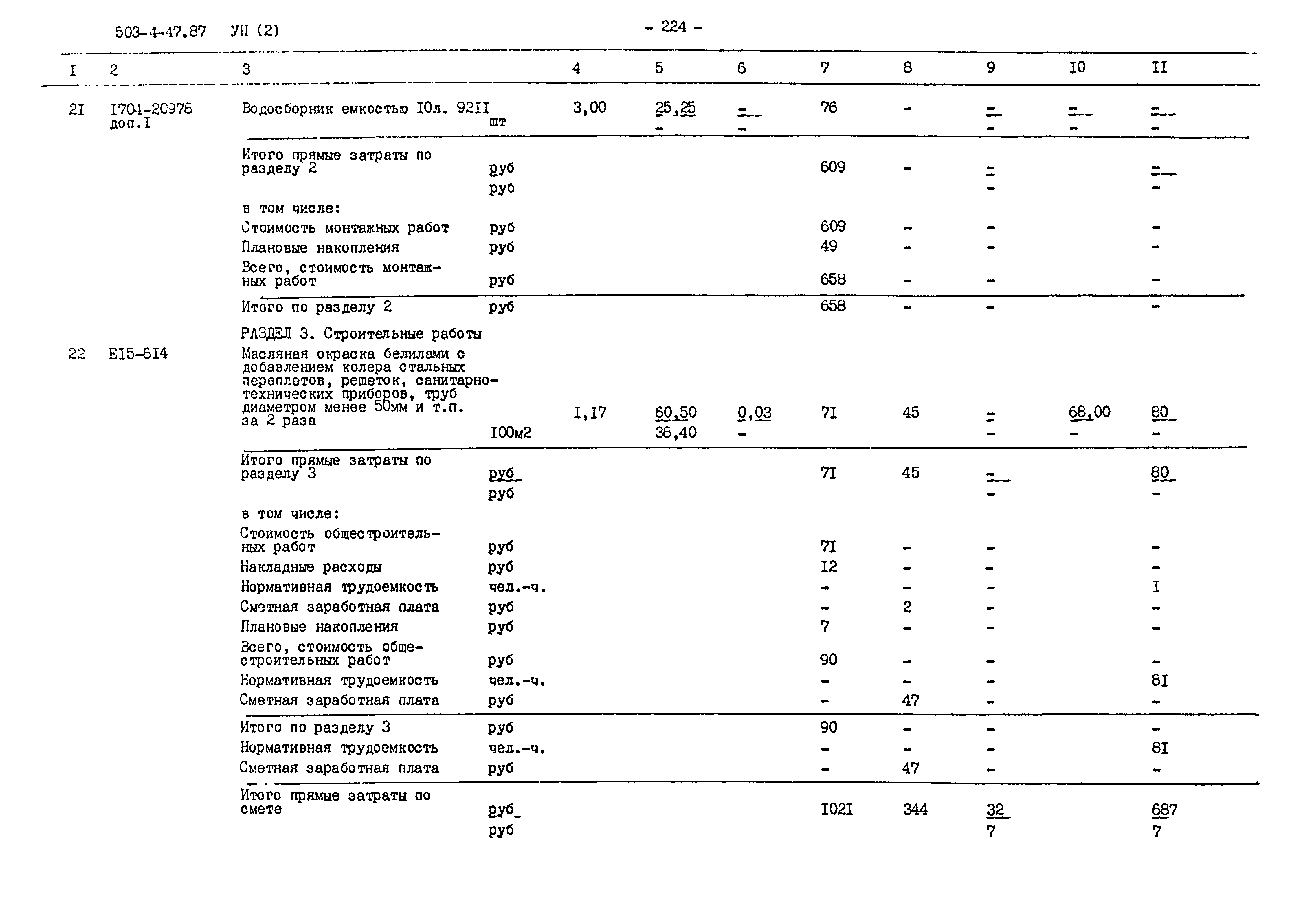 Типовой проект 503-4-47.87