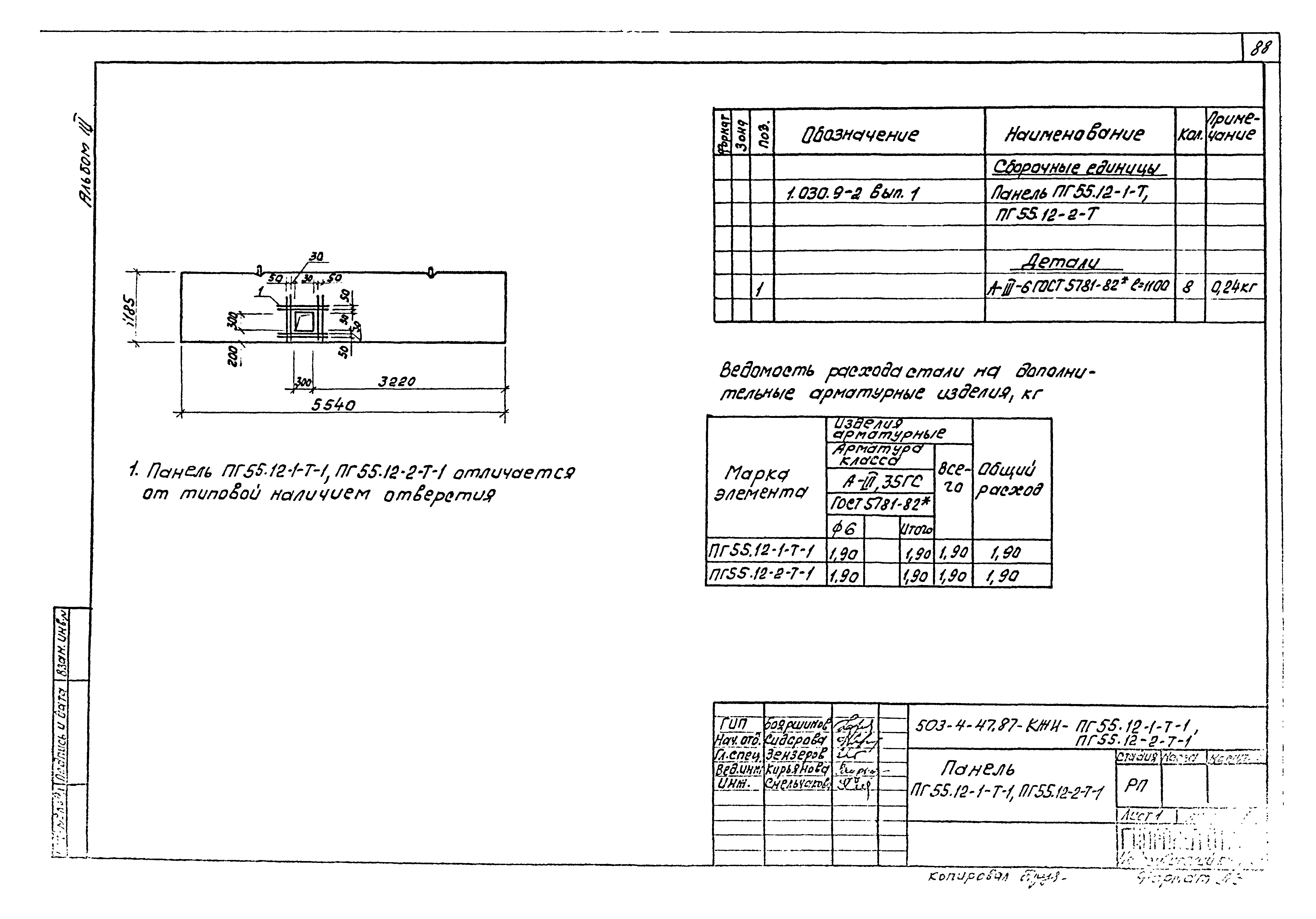 Типовой проект 503-4-47.87