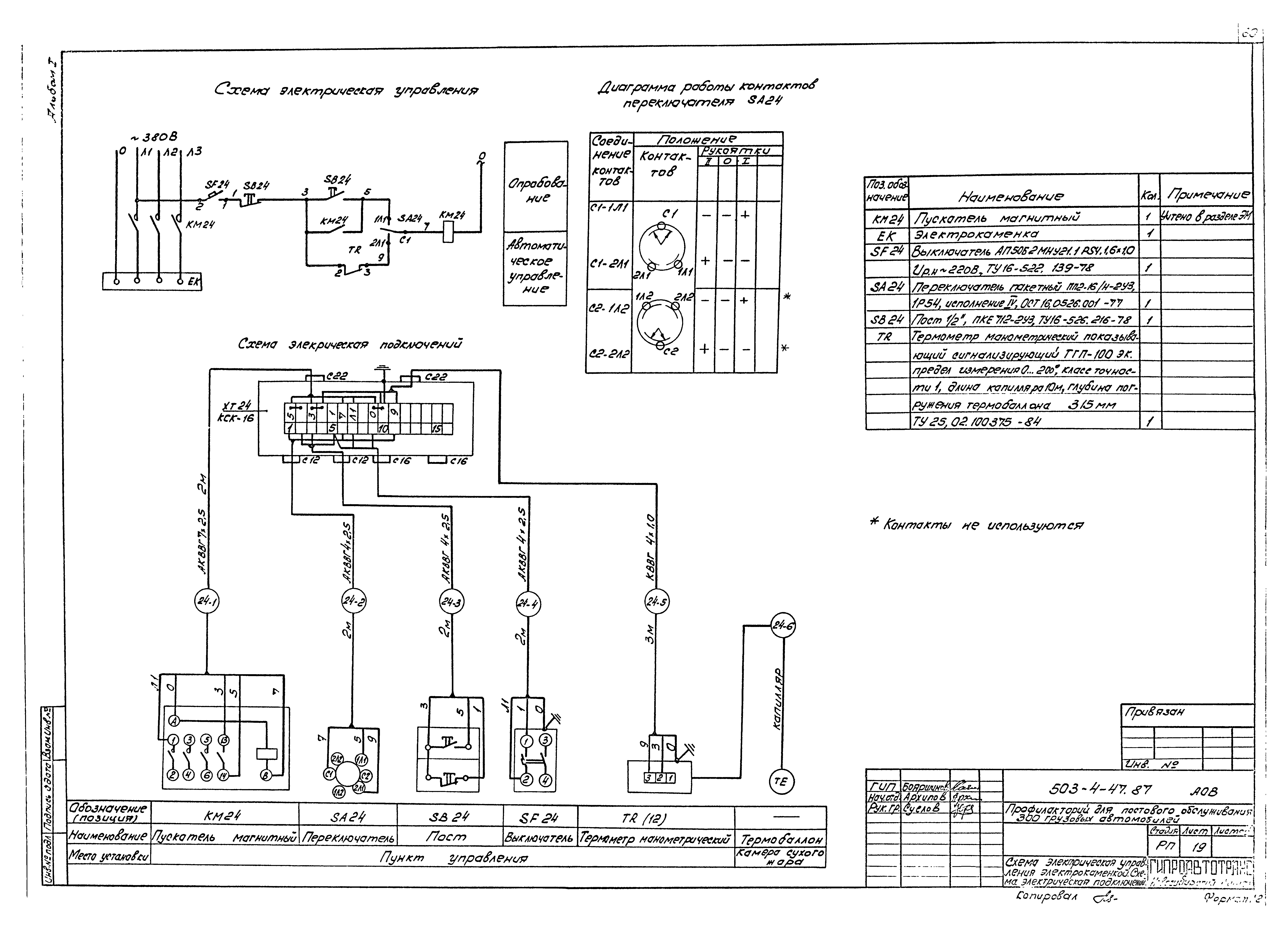 Типовой проект 503-4-47.87