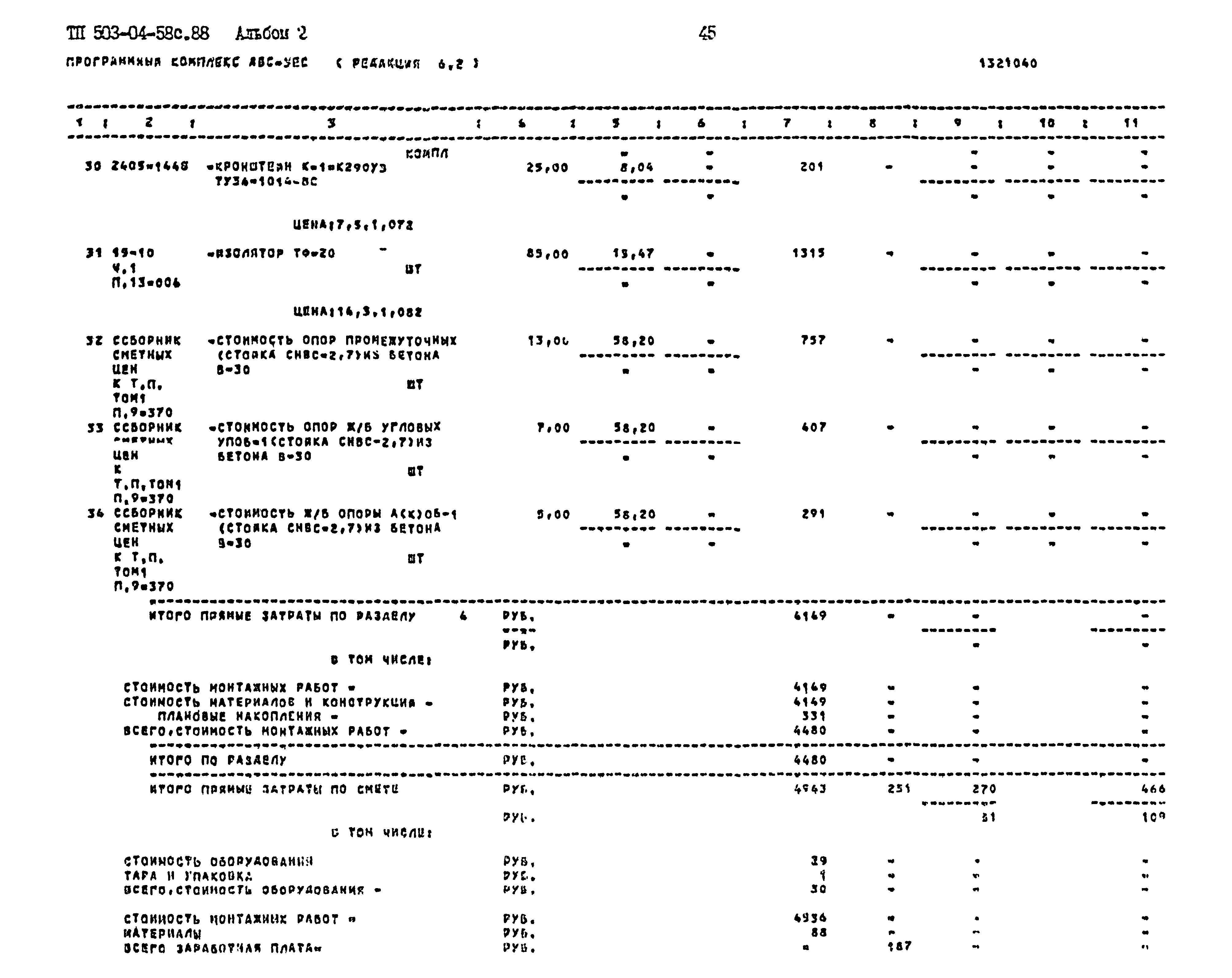 Типовой проект 503-04-58с.88