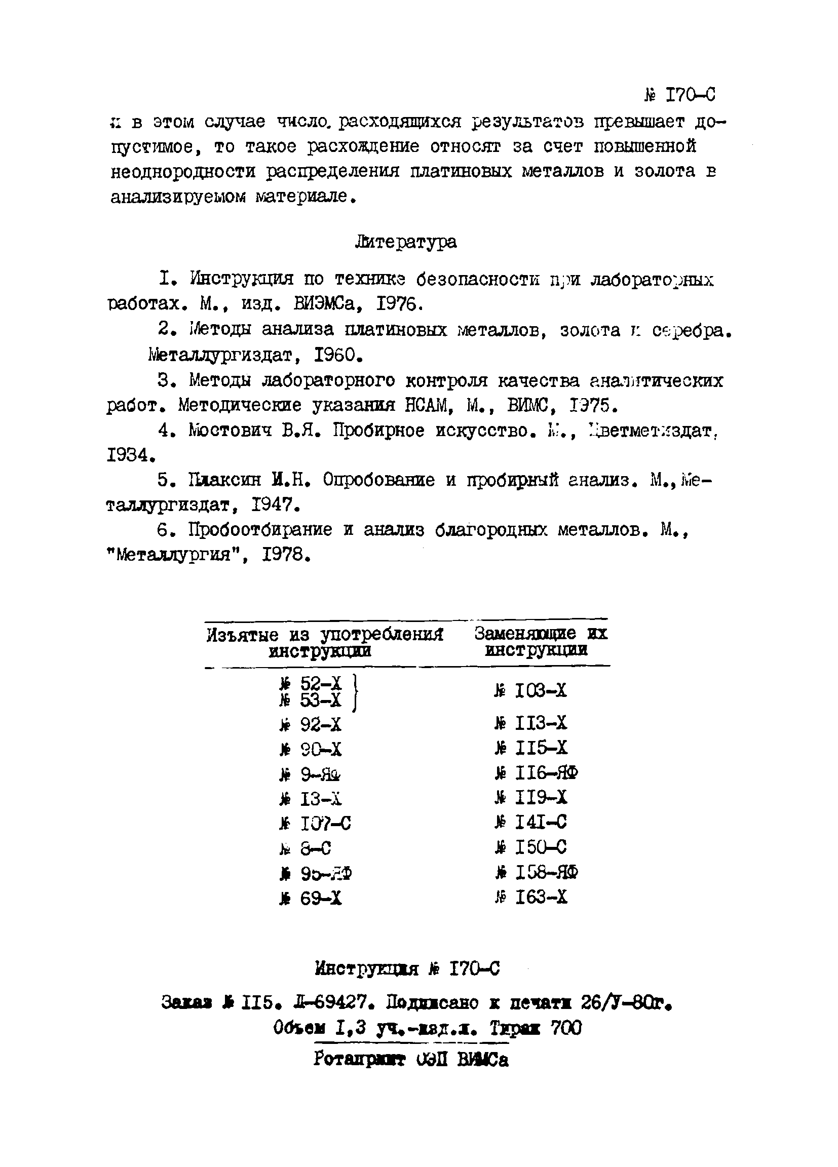 Инструкция НСАМ 170-С