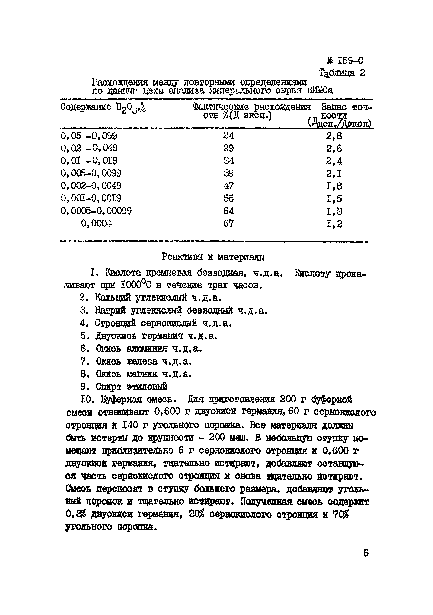 Инструкция НСАМ 159-С