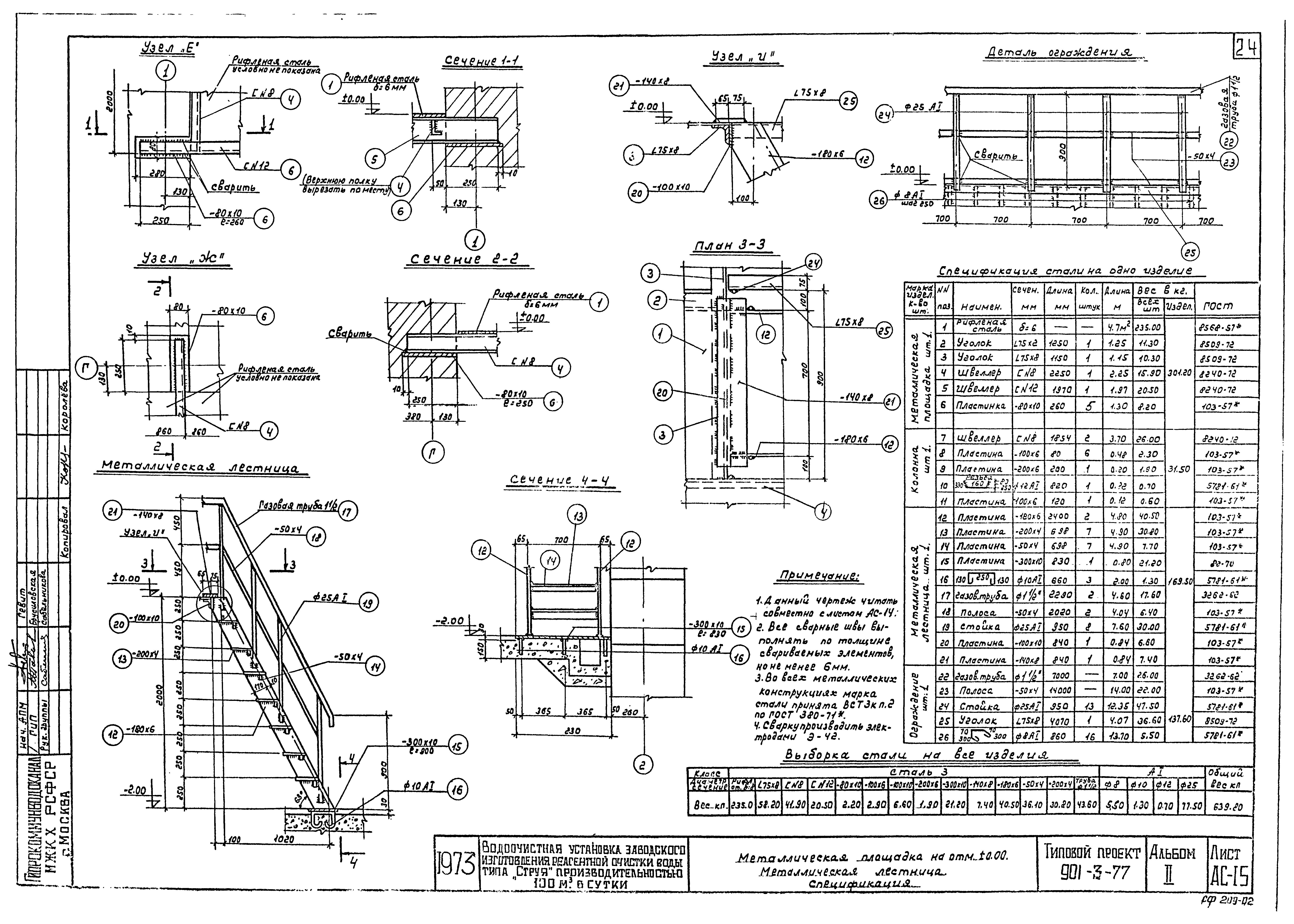 Типовой проект 901-3-77