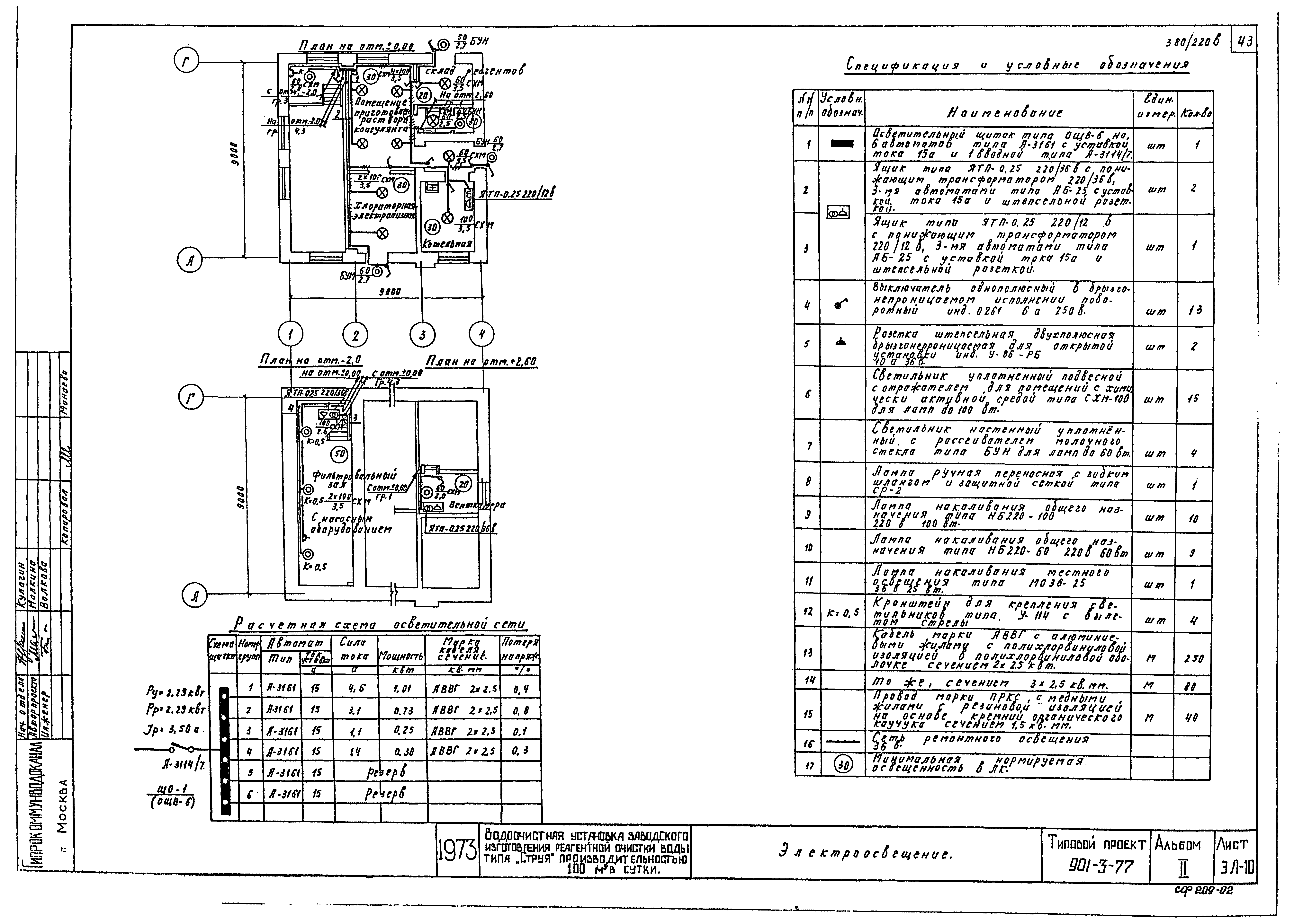 Типовой проект 901-3-77