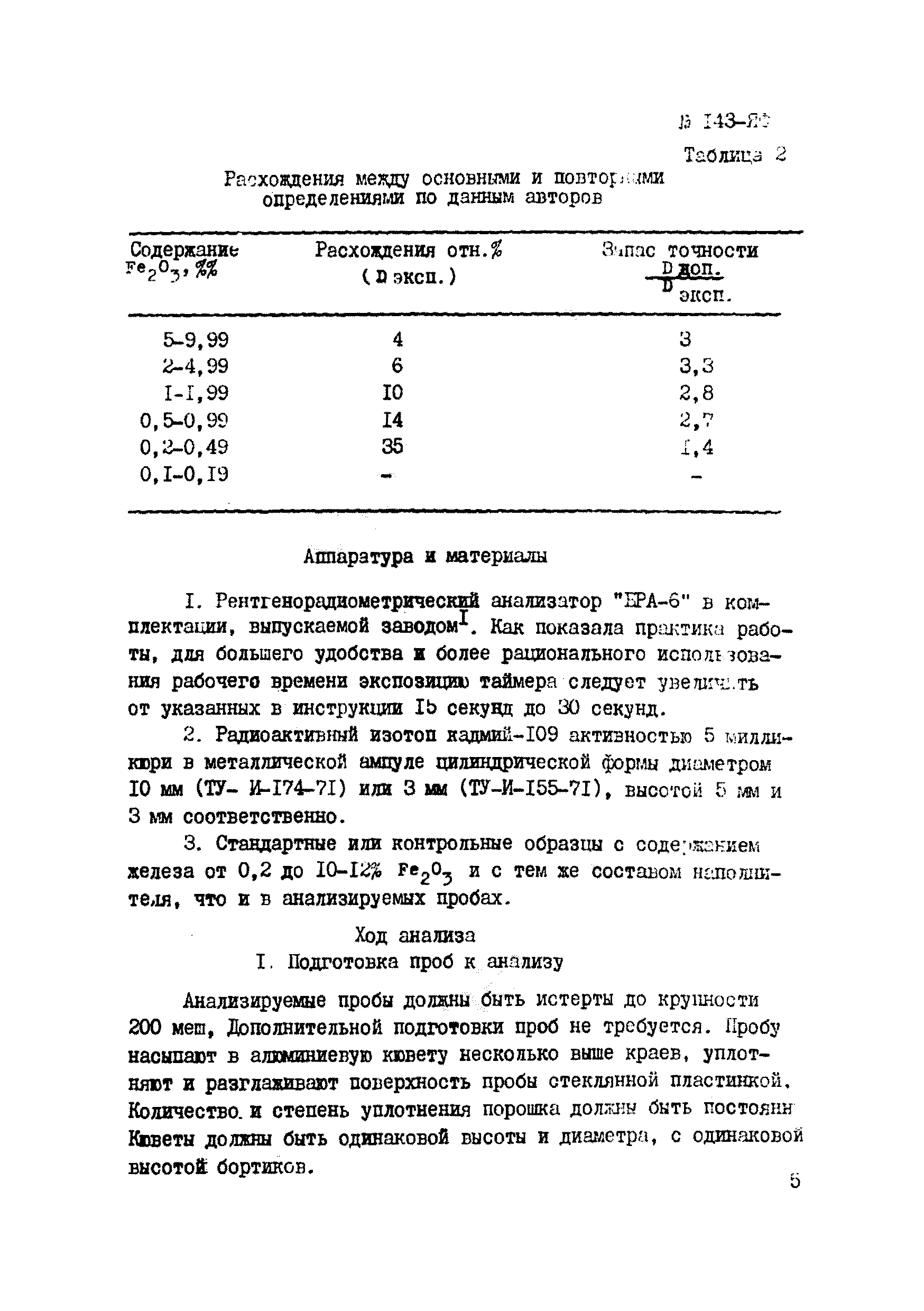 Инструкция НСАМ 143-ЯФ