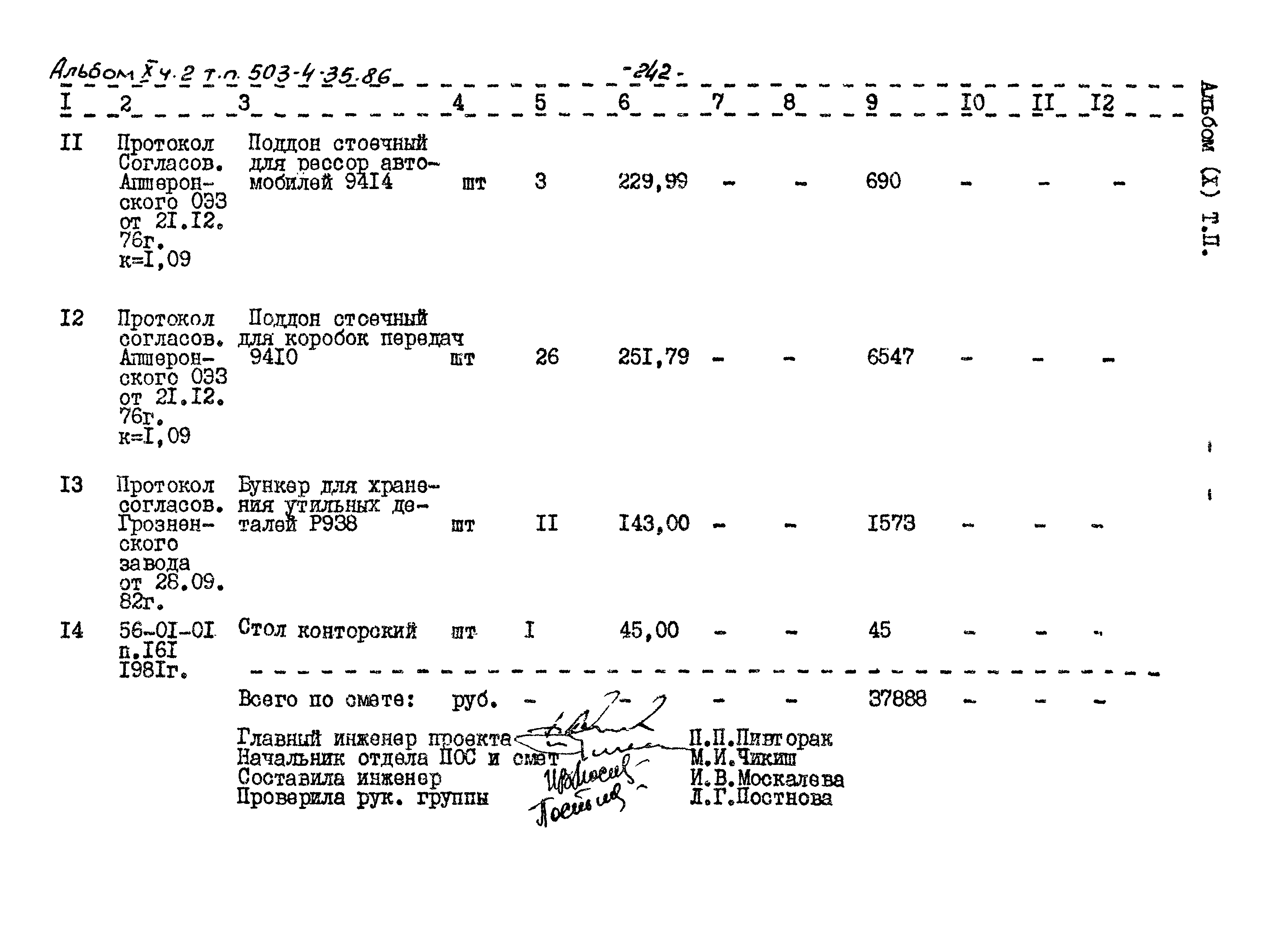 Типовой проект 503-4-35.86