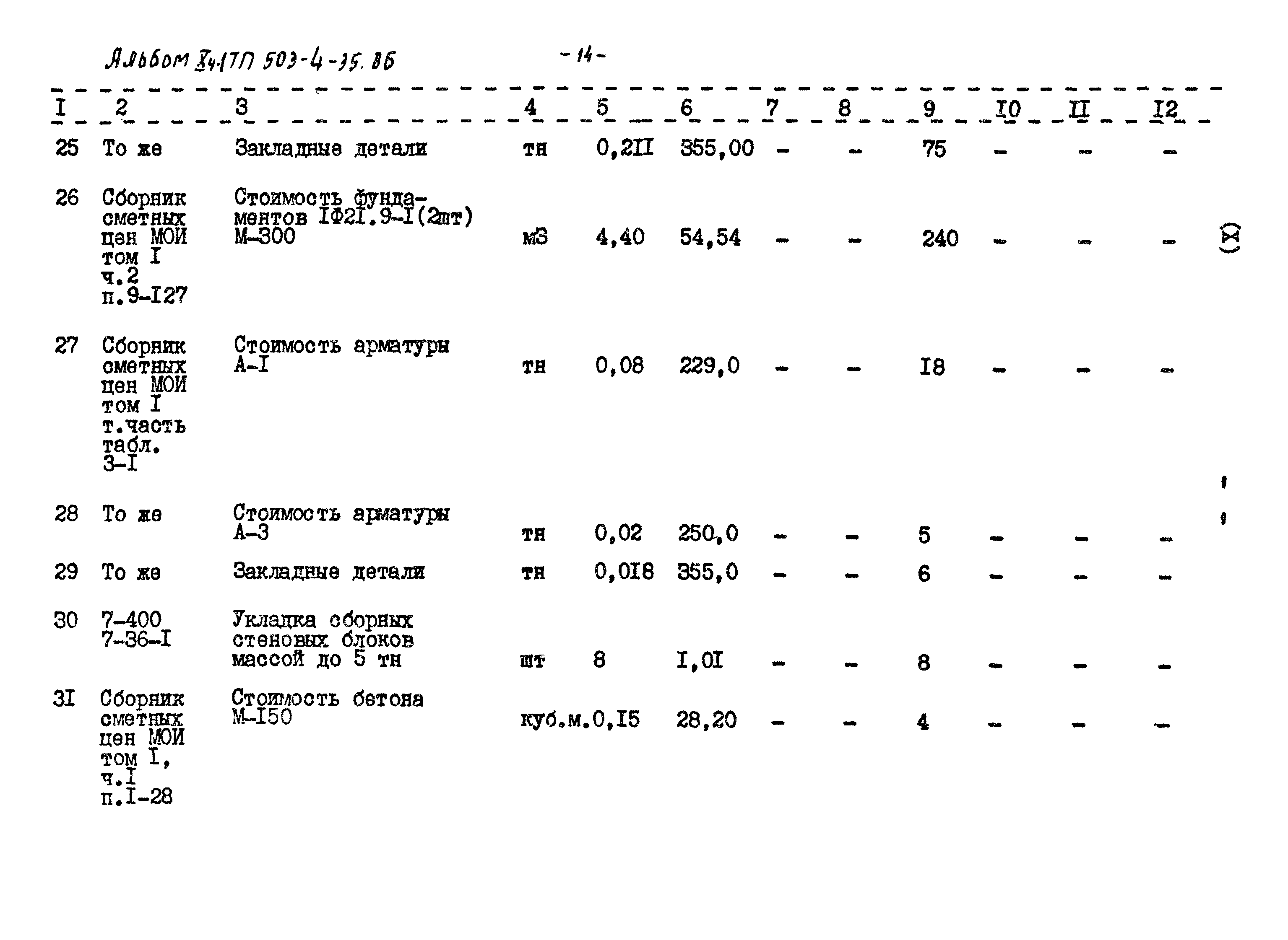 Типовой проект 503-4-35.86