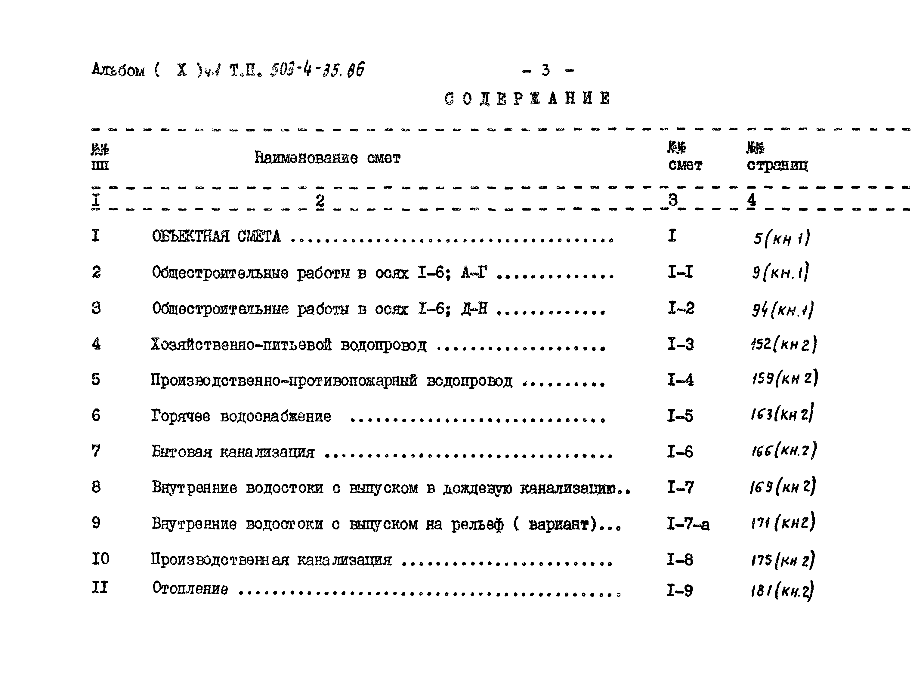 Типовой проект 503-4-35.86
