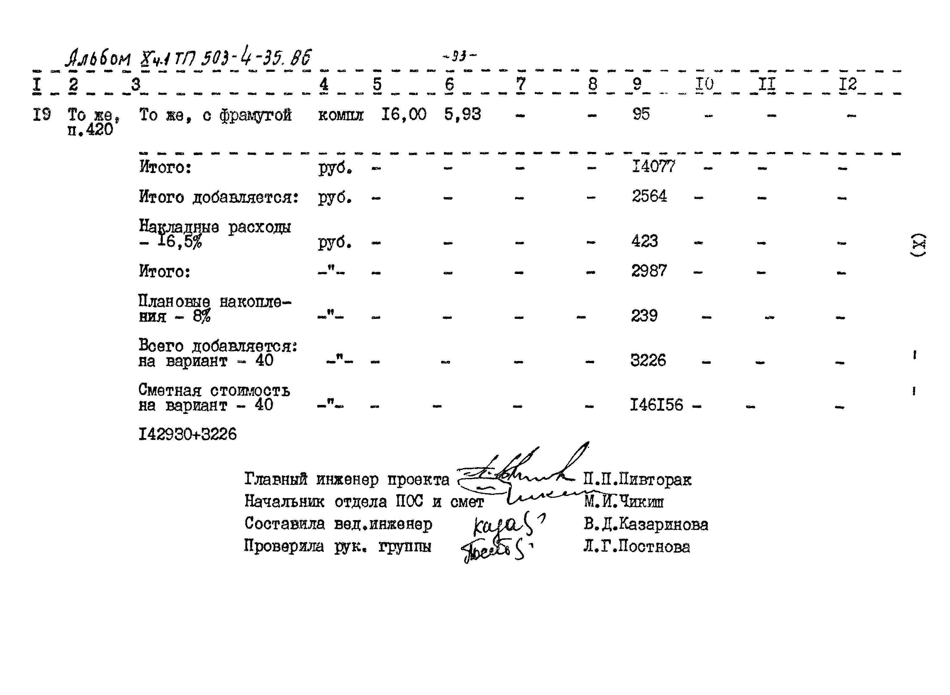 Типовой проект 503-4-35.86