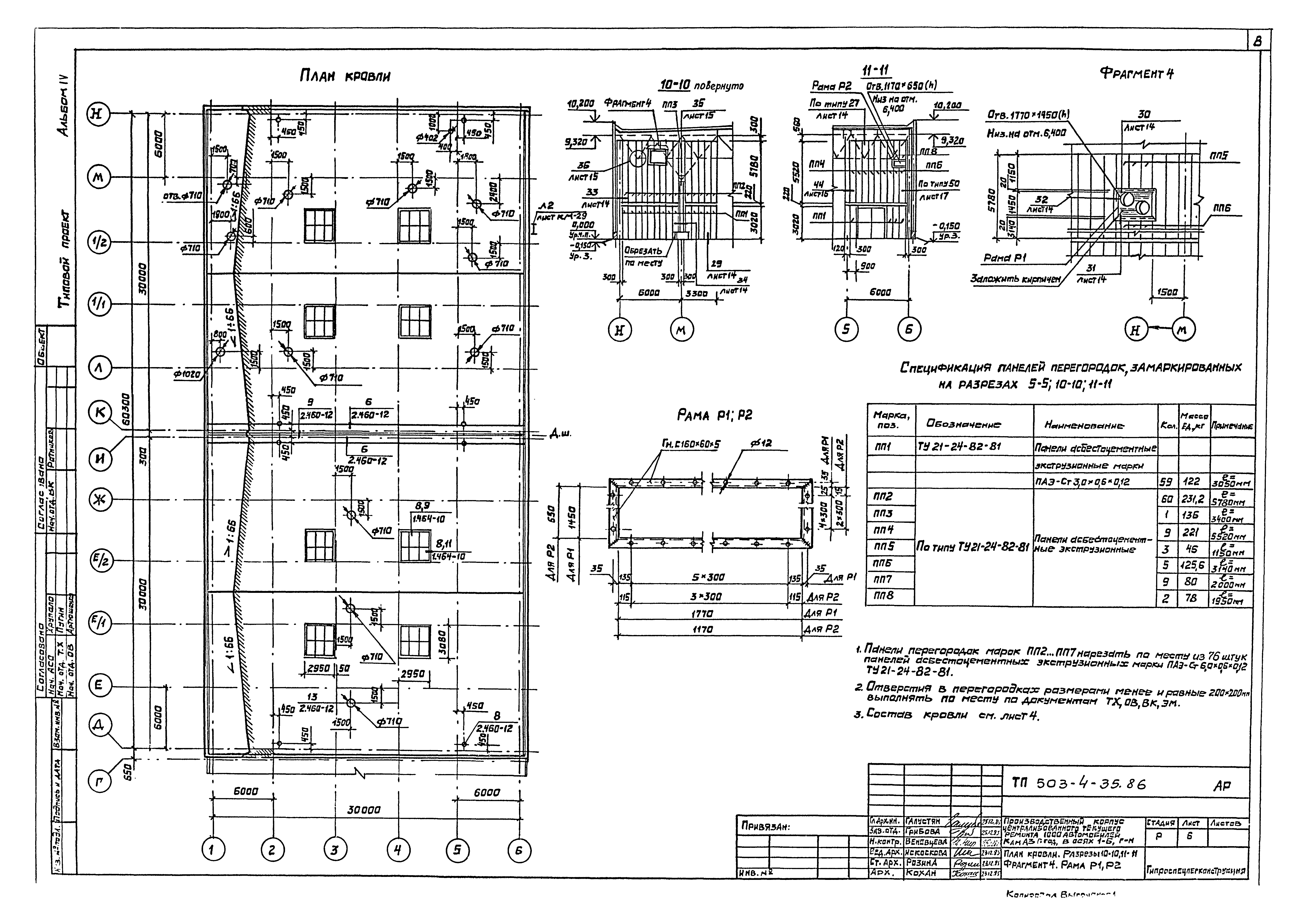 Типовой проект 503-4-35.86