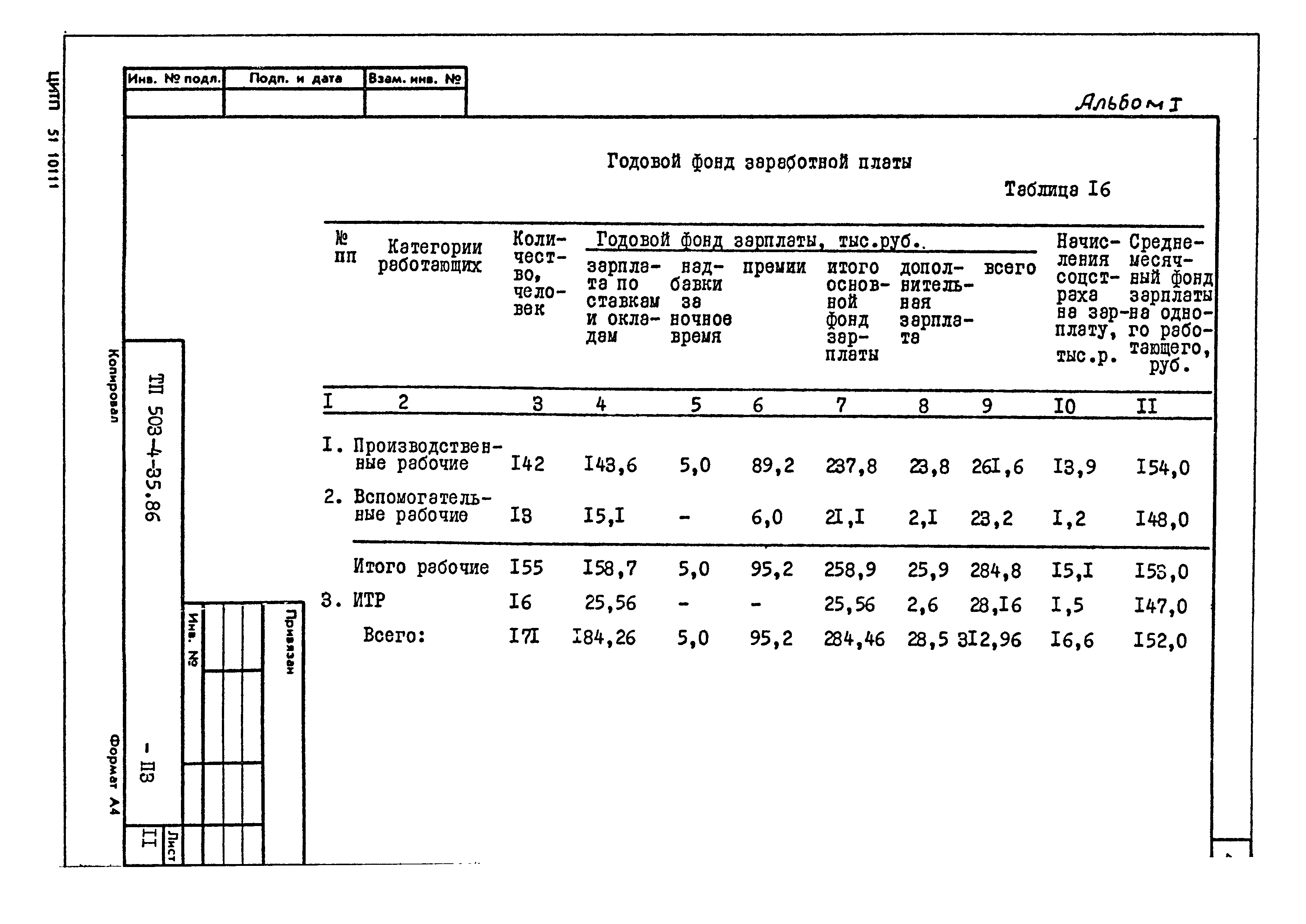 Типовой проект 503-4-35.86
