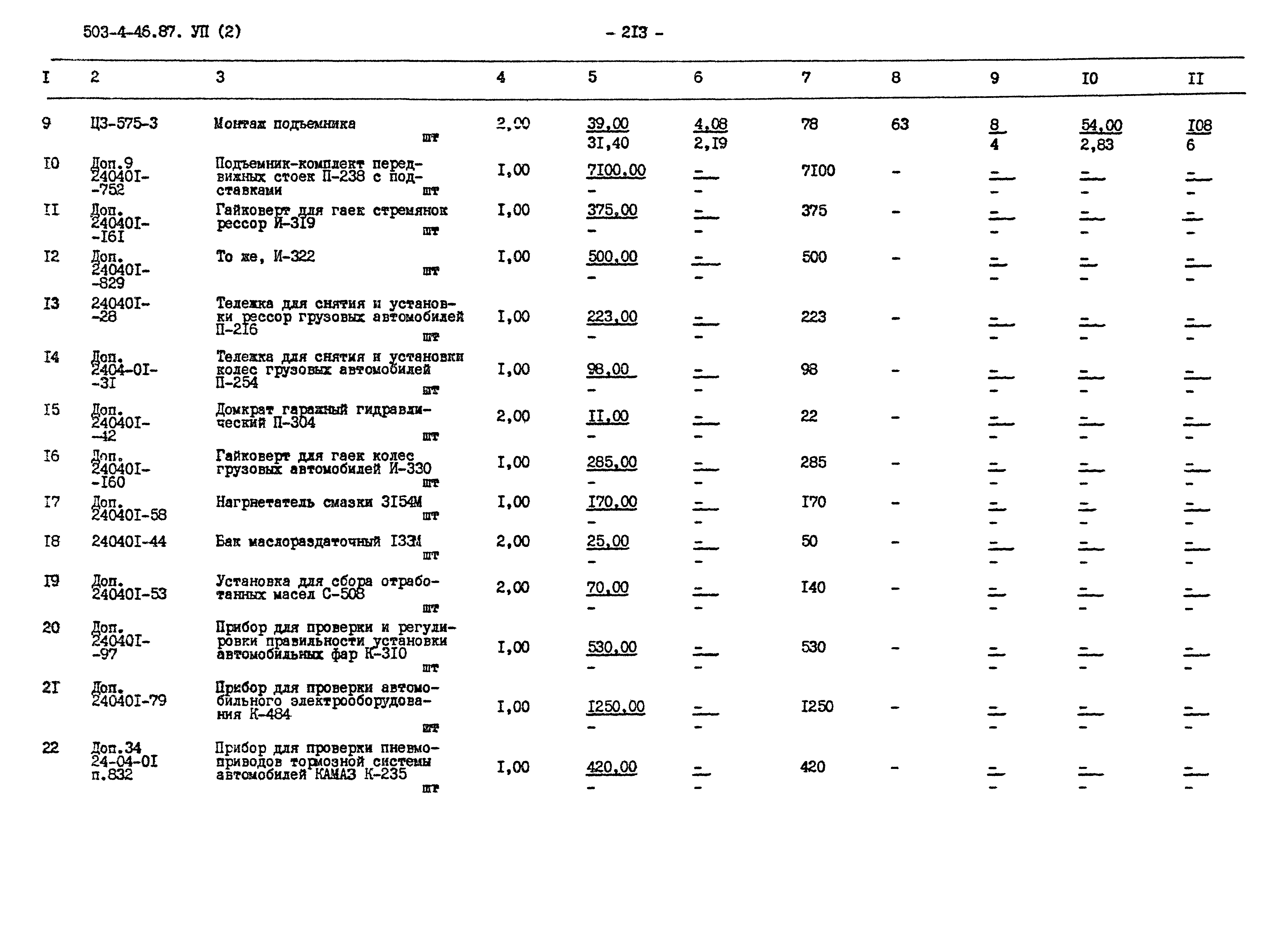 Типовой проект 503-4-46.87