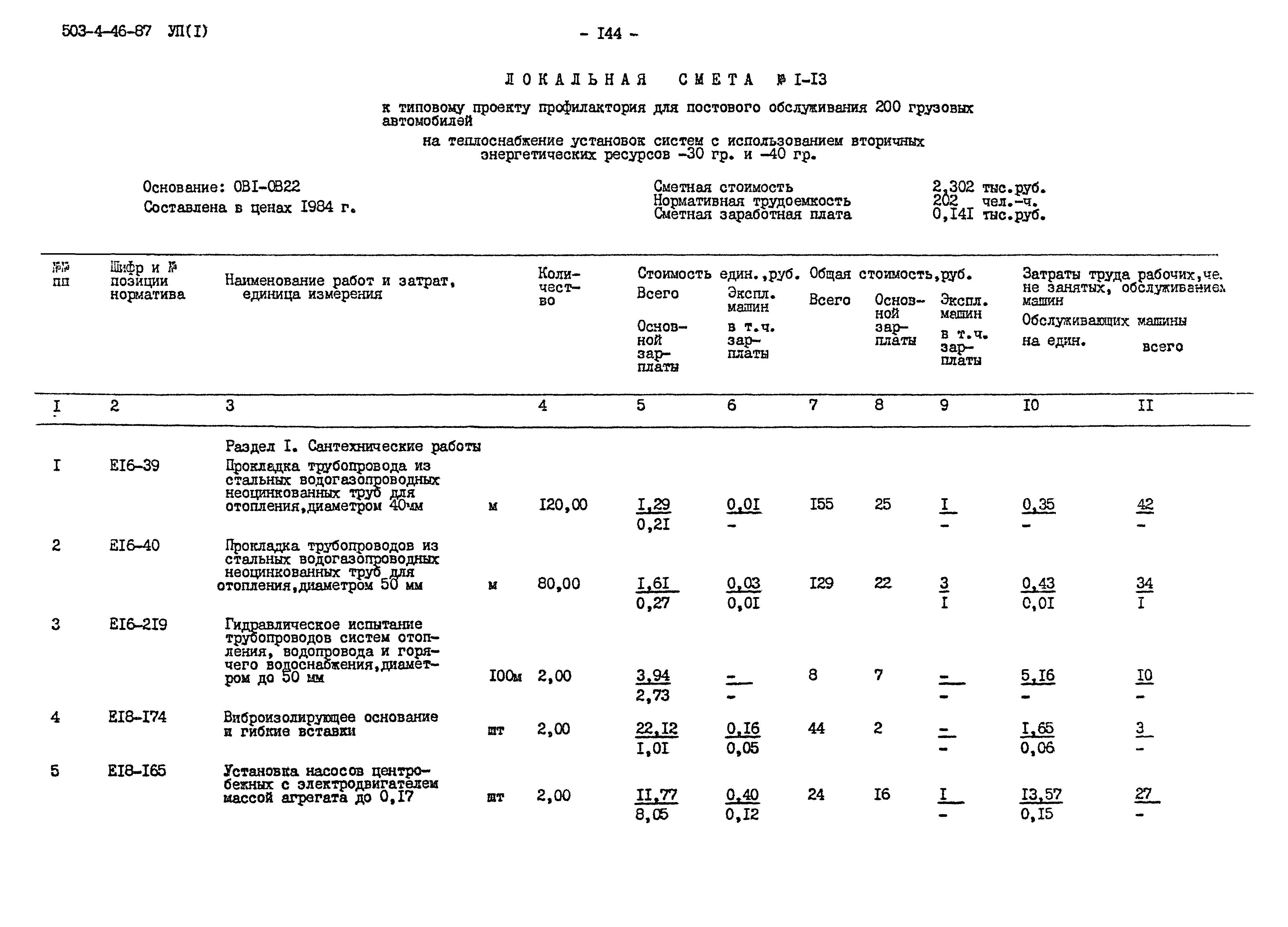 Типовой проект 503-4-46.87