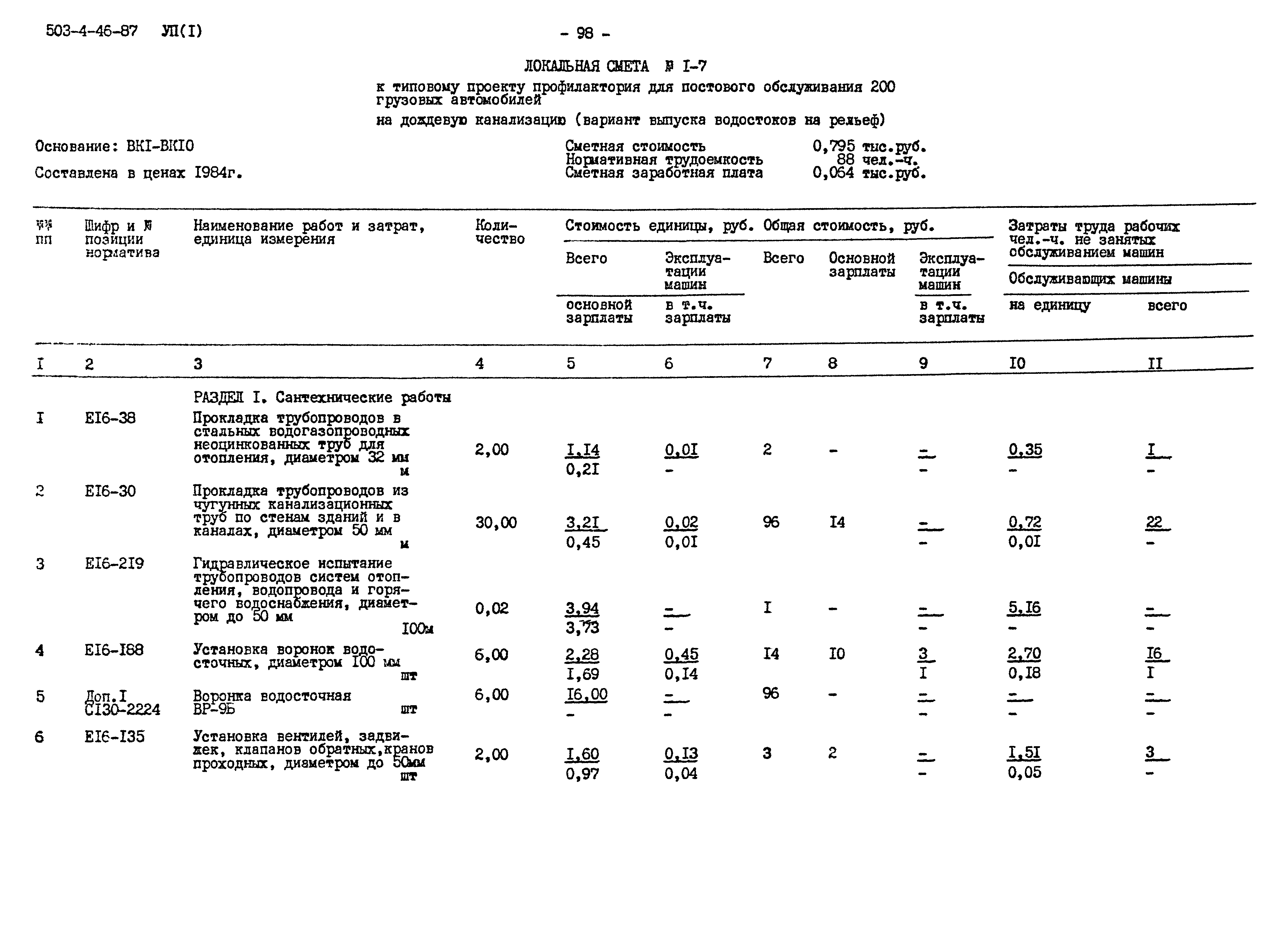Типовой проект 503-4-46.87