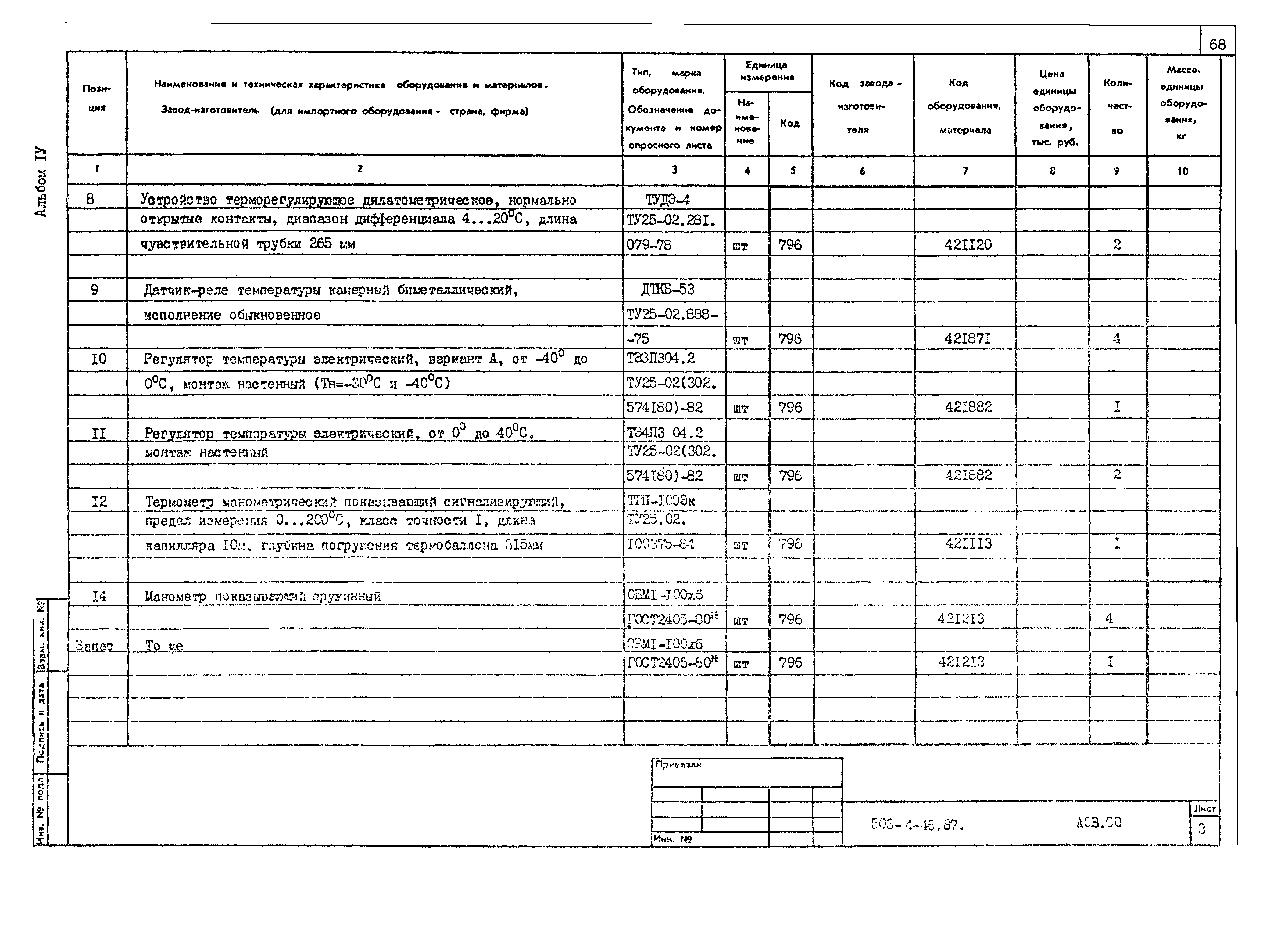 Типовой проект 503-4-46.87