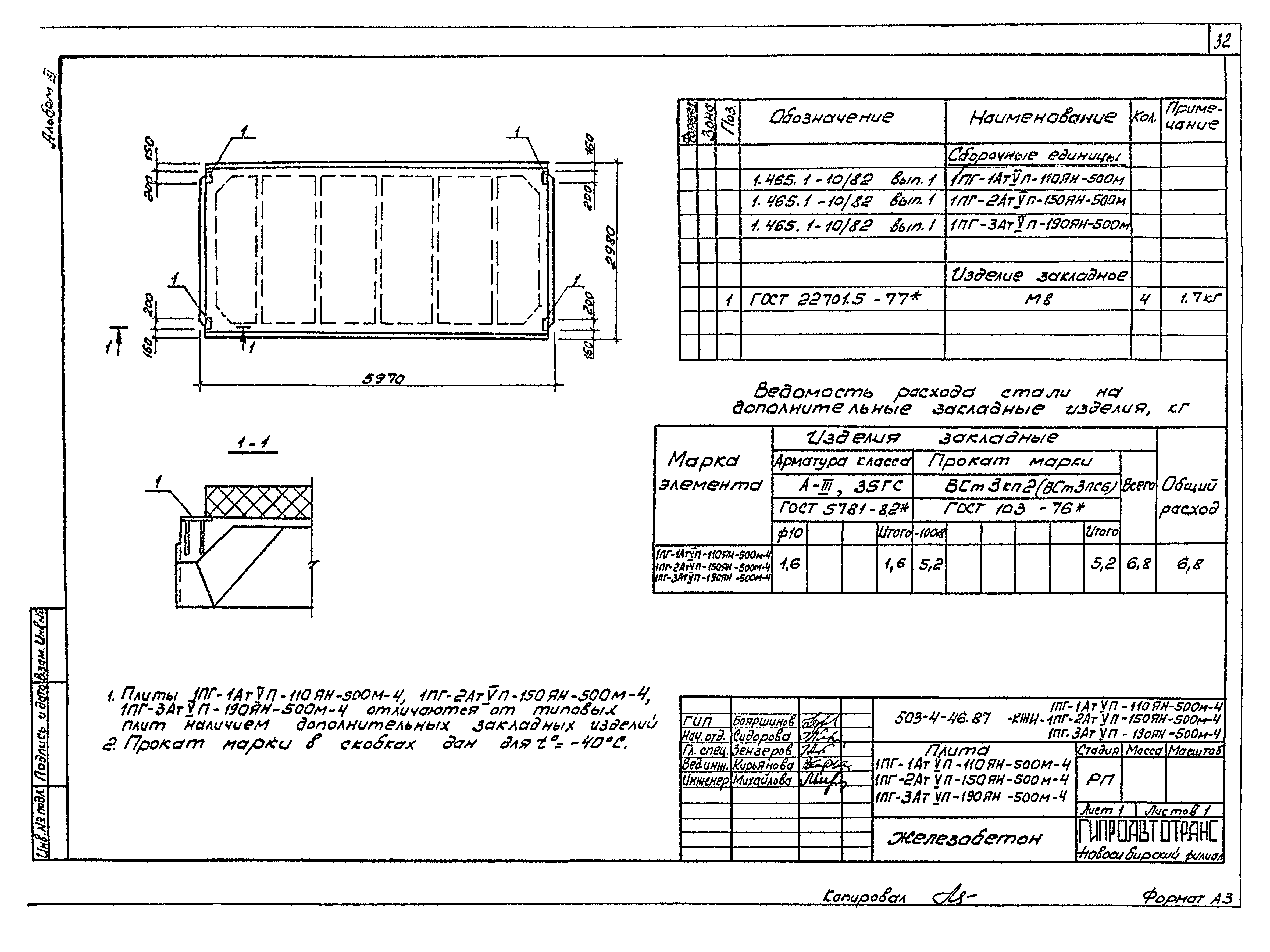 Типовой проект 503-4-46.87