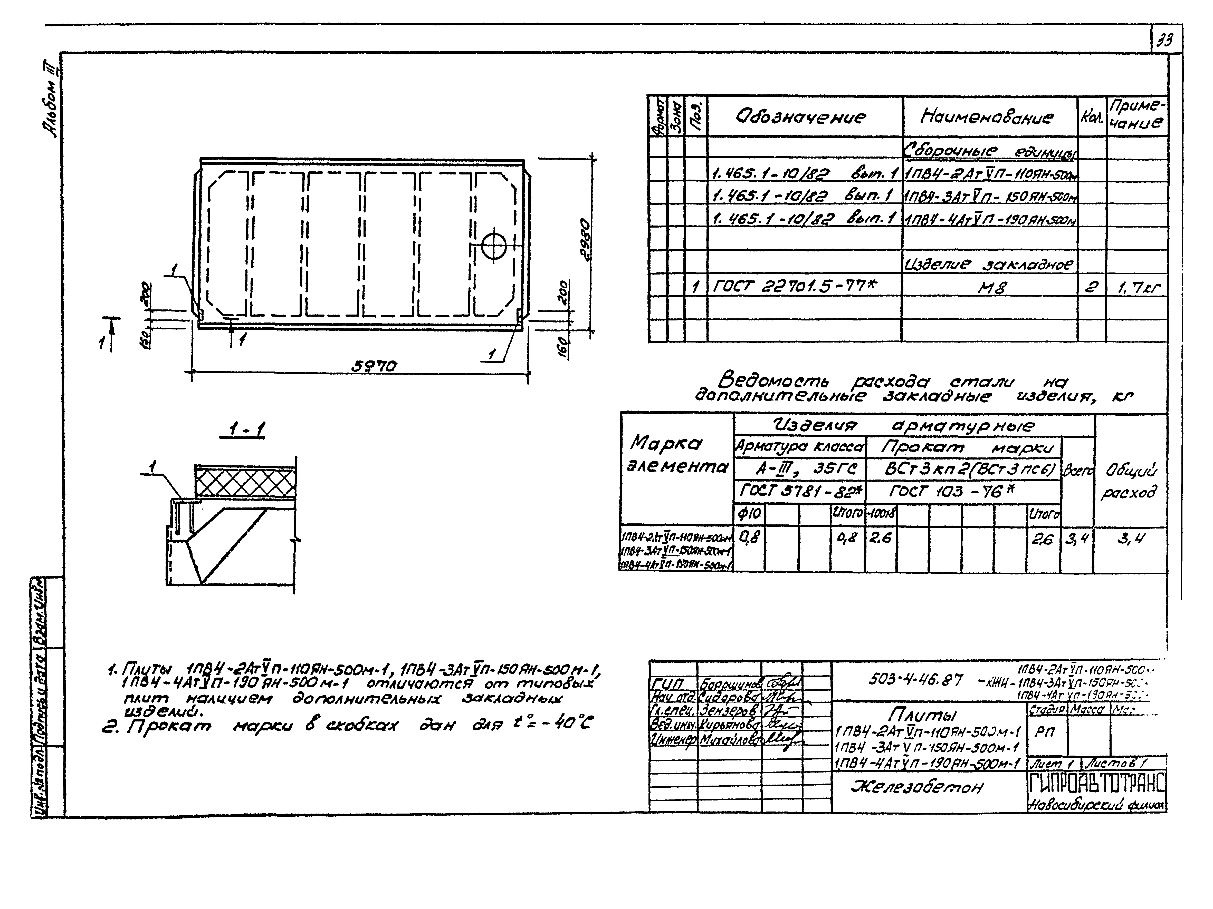 Типовой проект 503-4-46.87