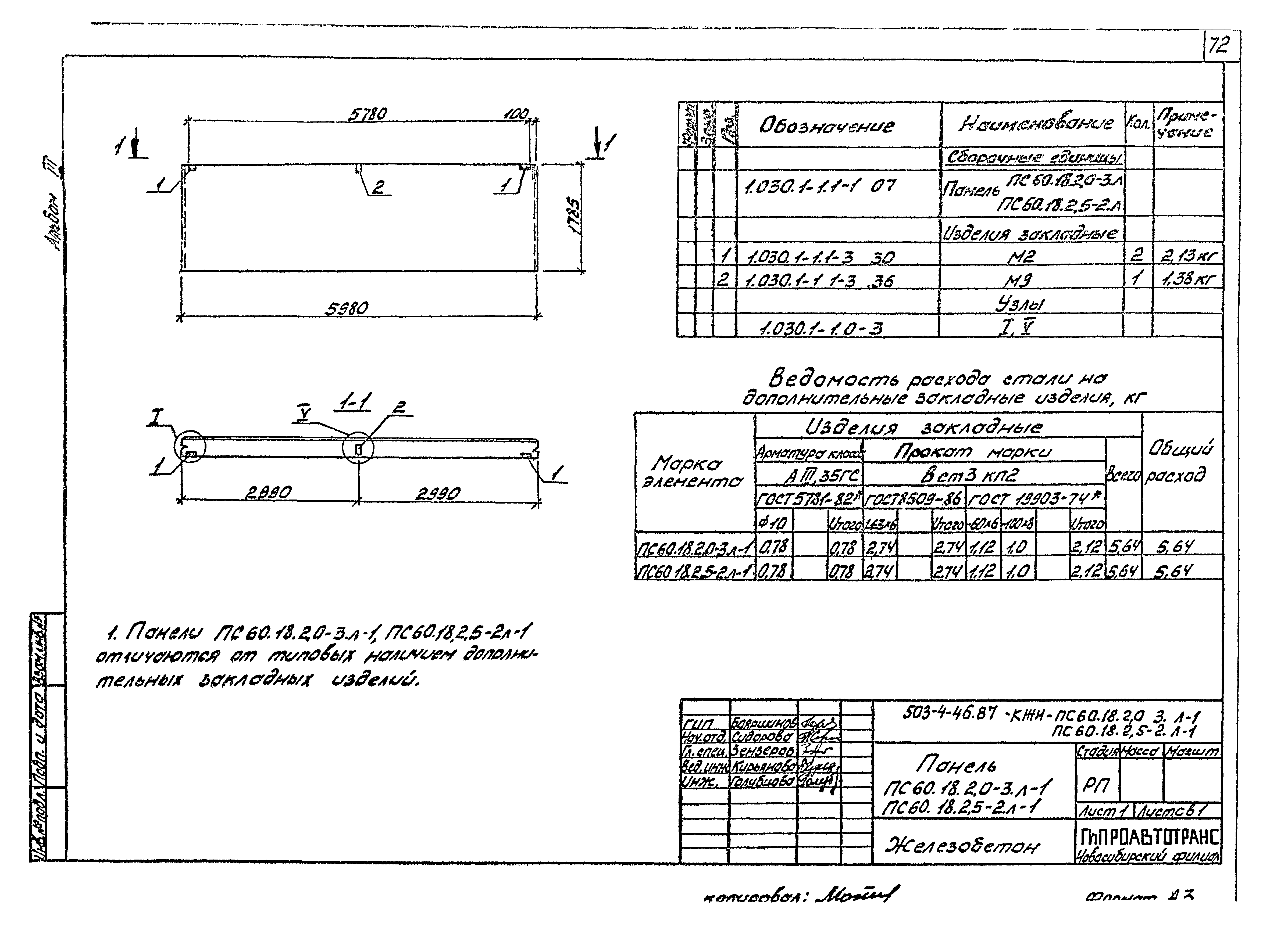 Типовой проект 503-4-46.87