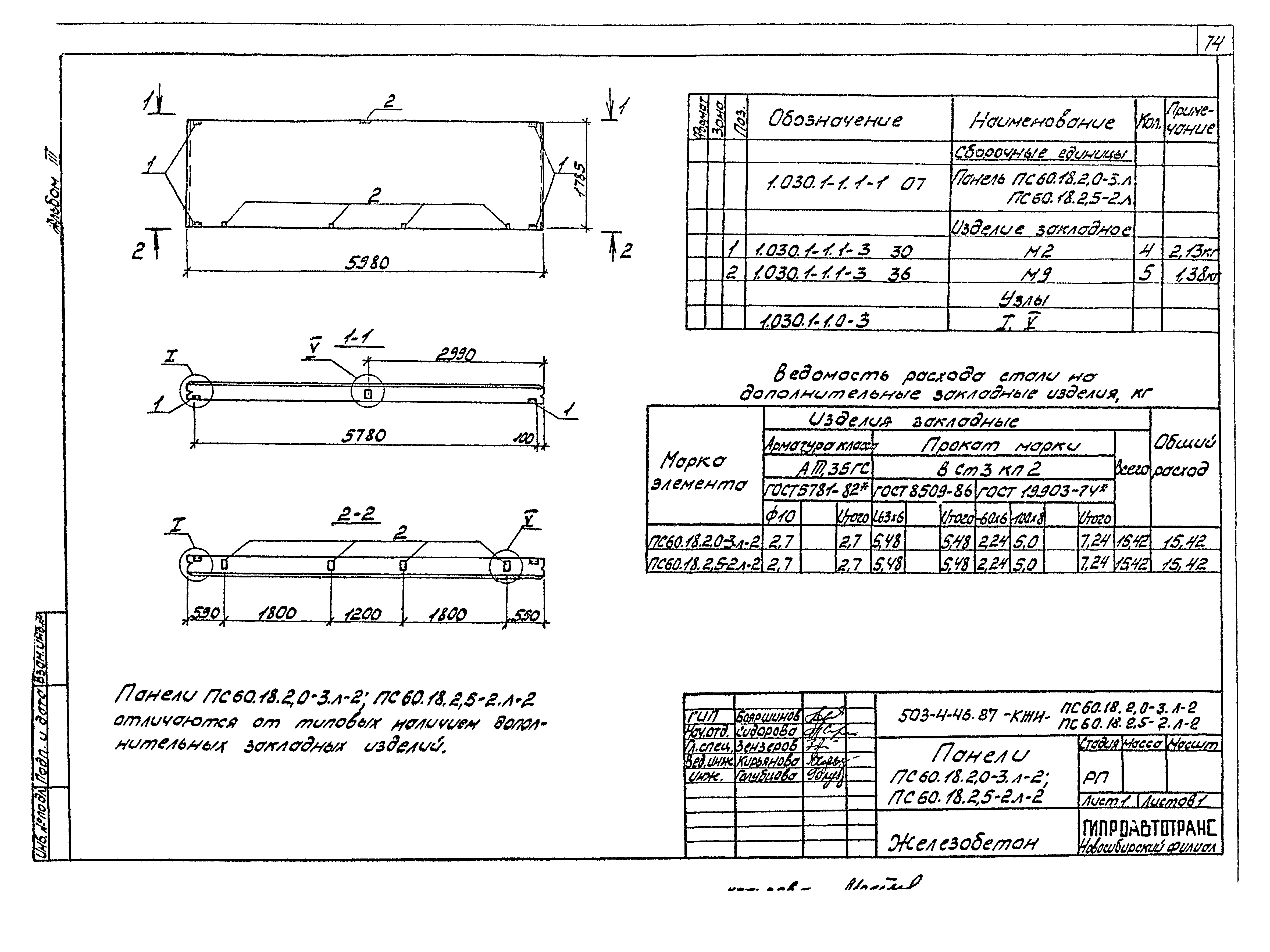 Типовой проект 503-4-46.87