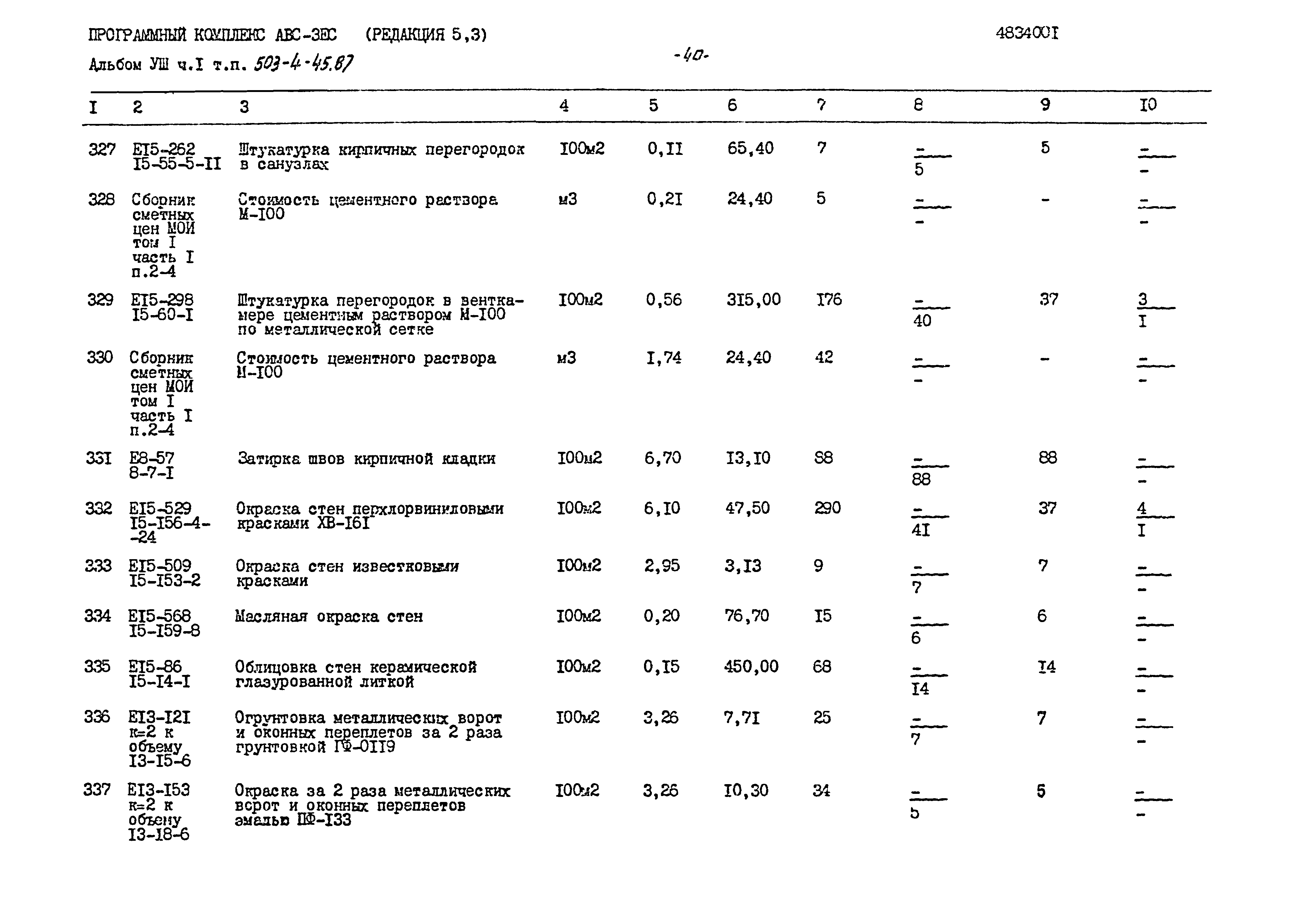 Типовой проект 503-4-45.87