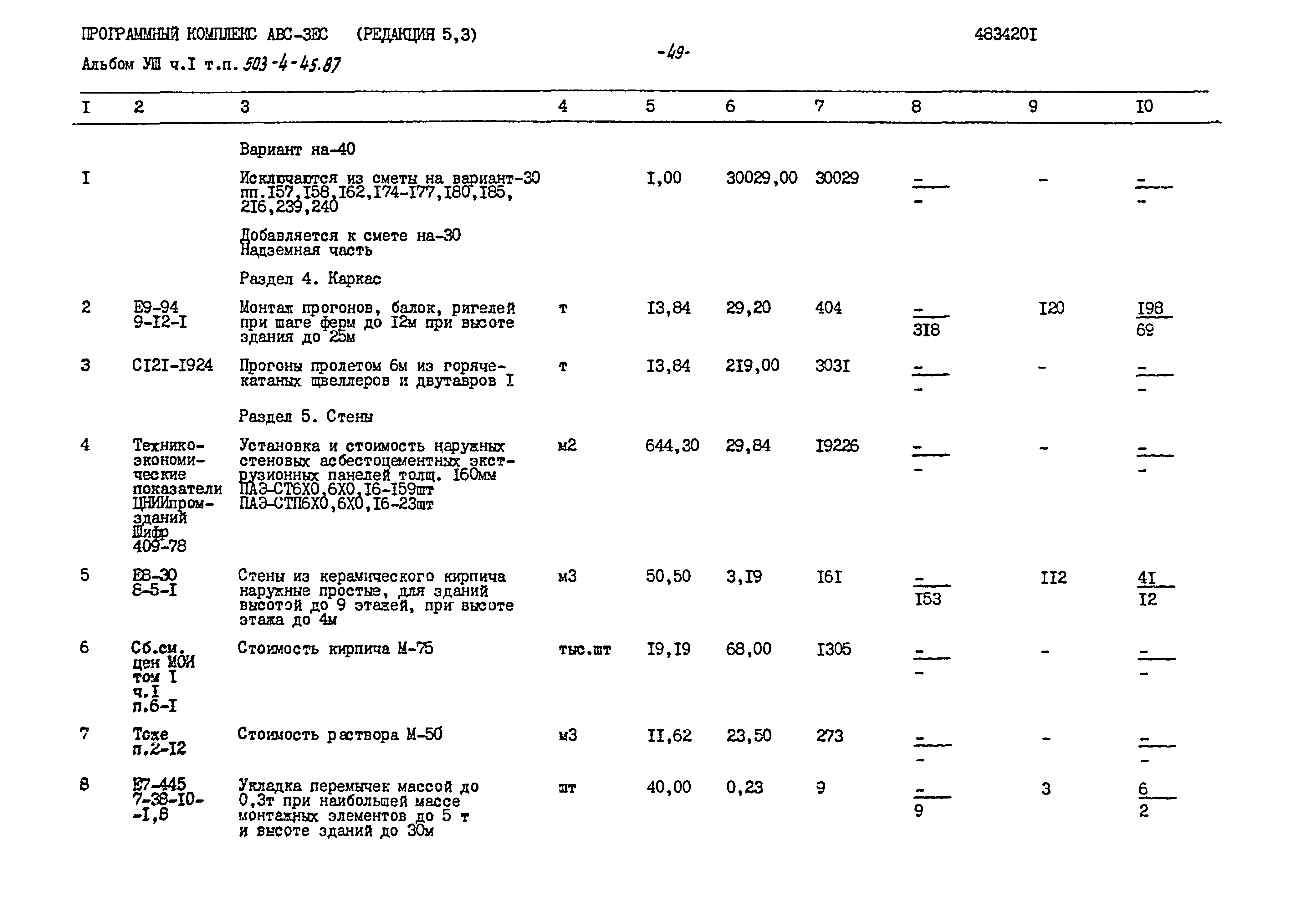 Типовой проект 503-4-45.87