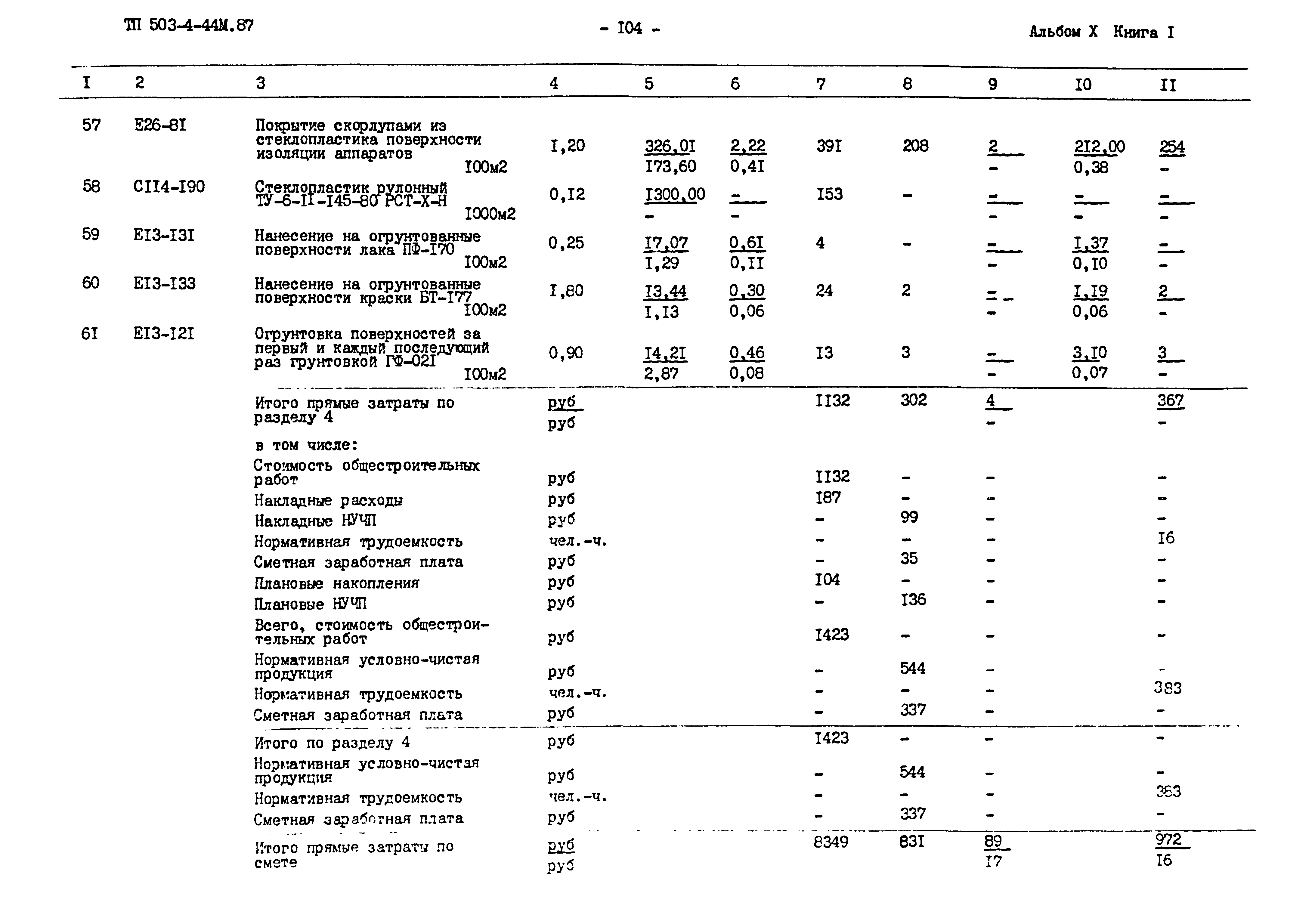 Типовой проект 503-4-44м.87
