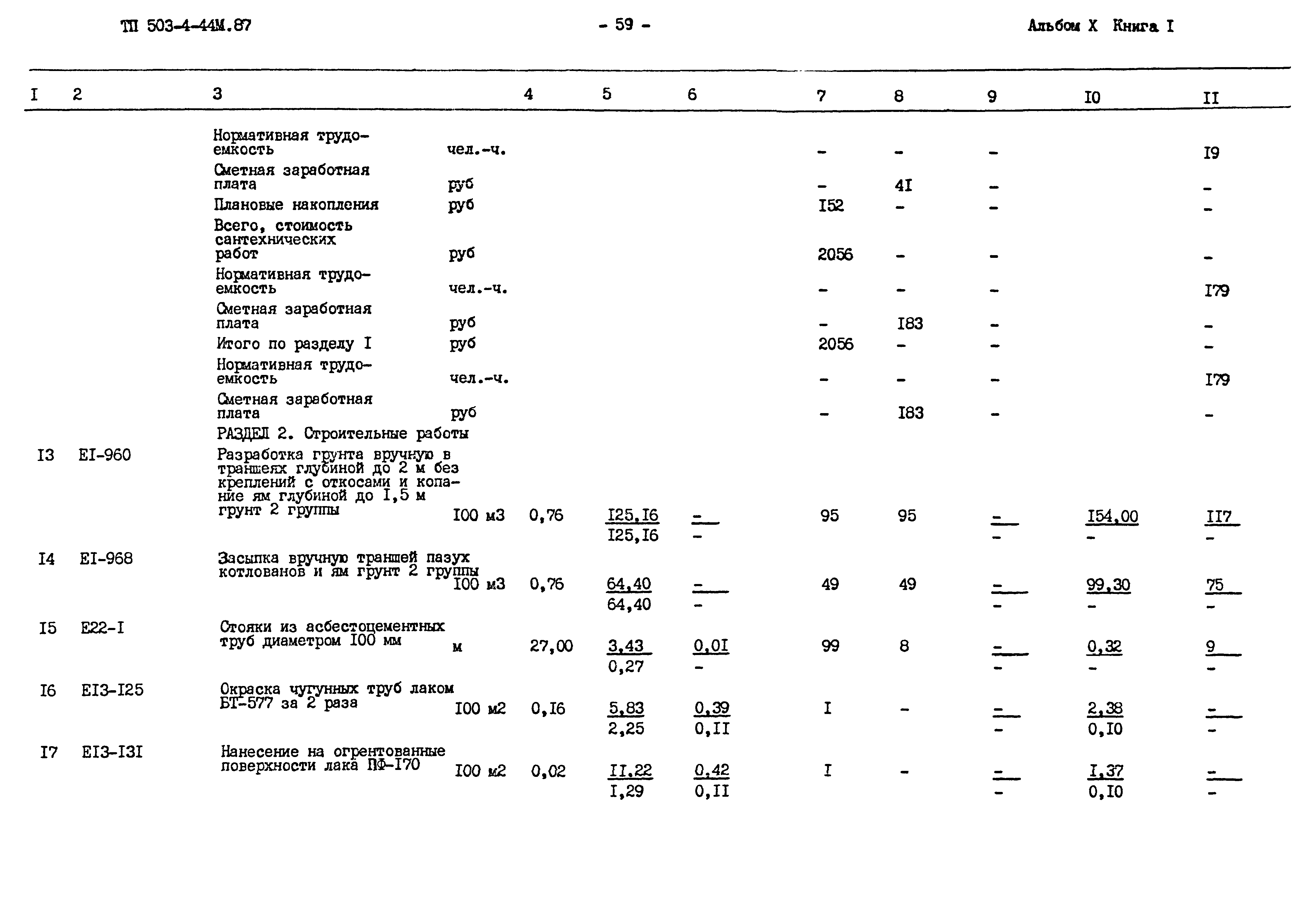 Типовой проект 503-4-44м.87