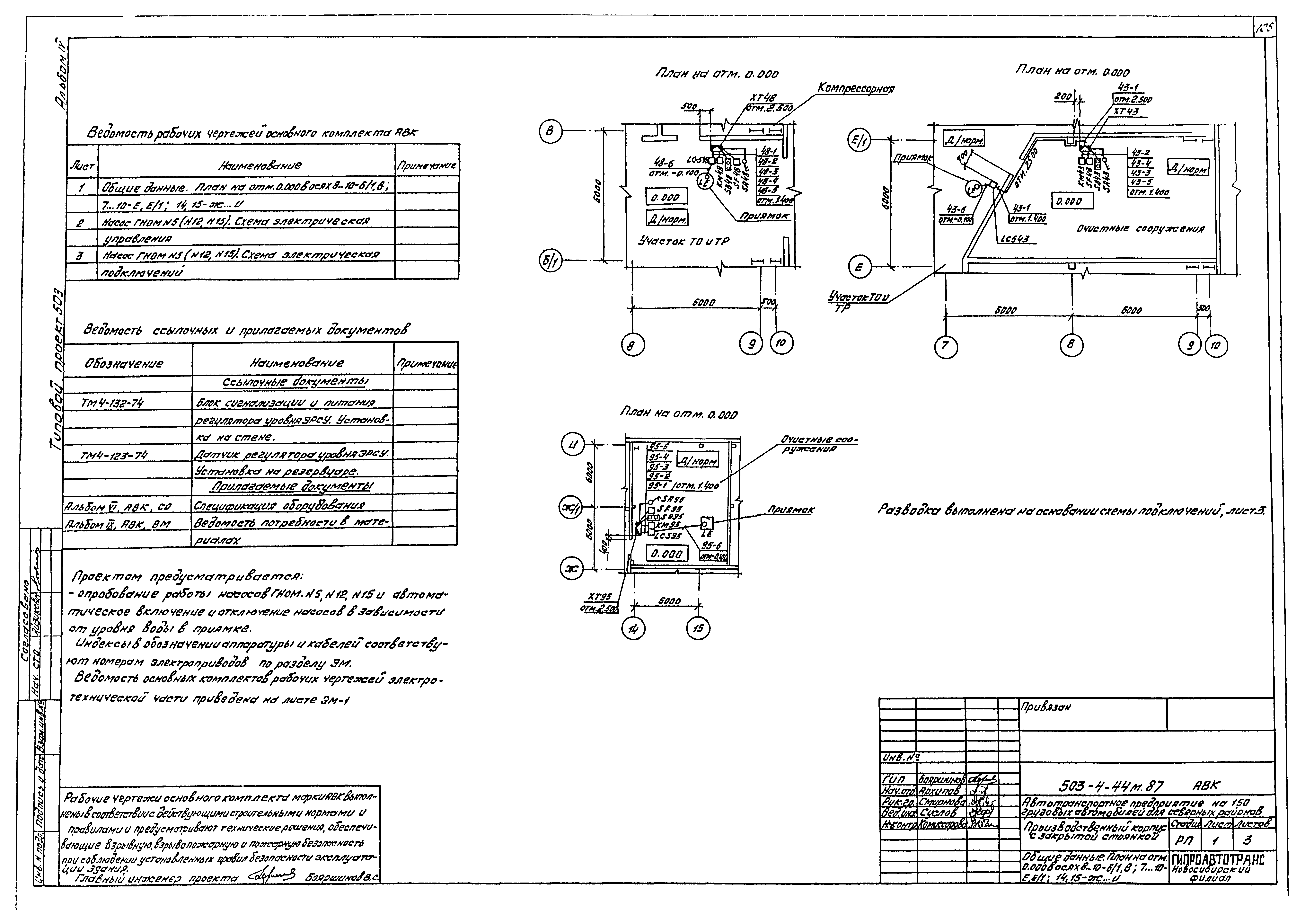 Типовой проект 503-4-44м.87