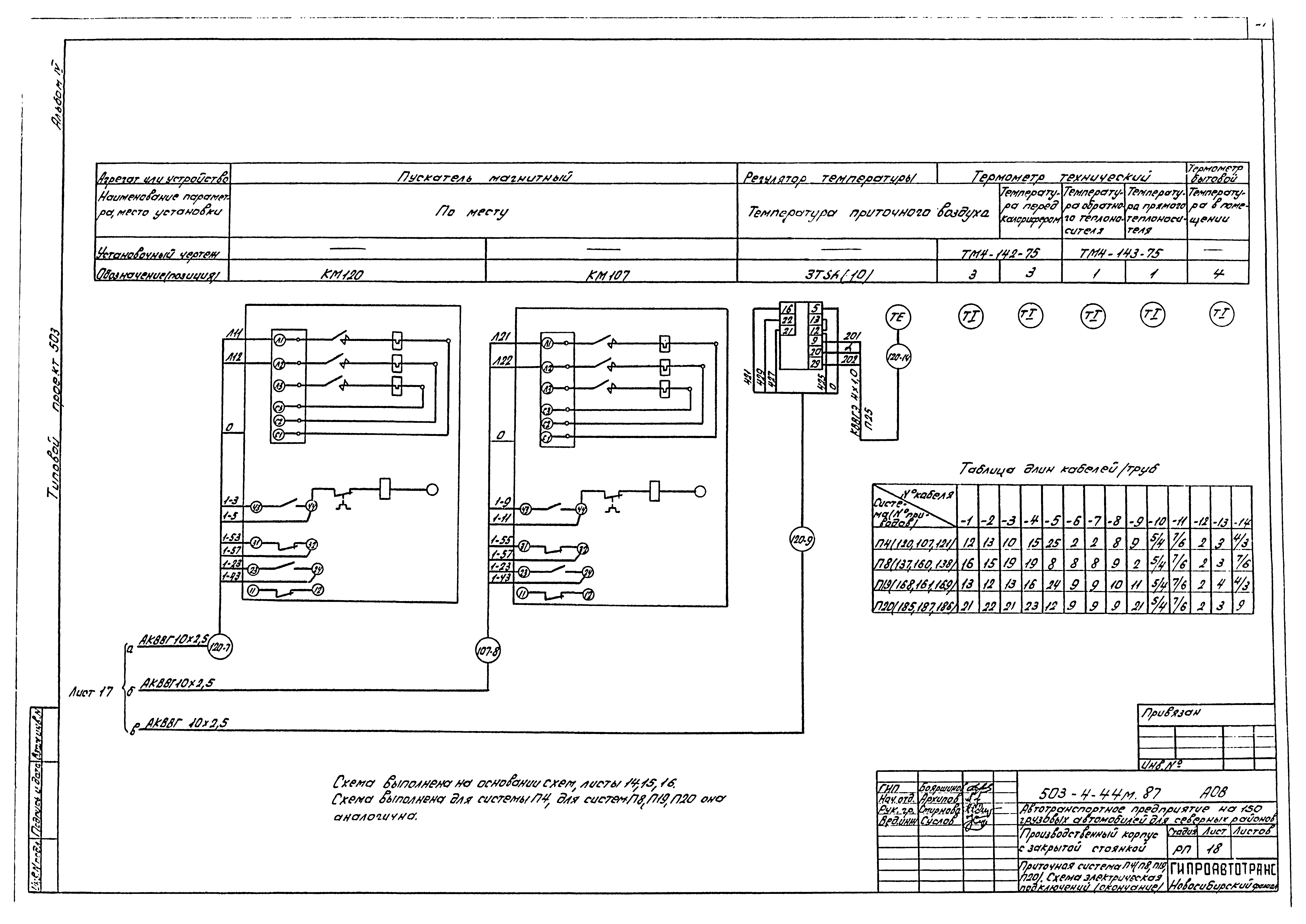 Типовой проект 503-4-44м.87