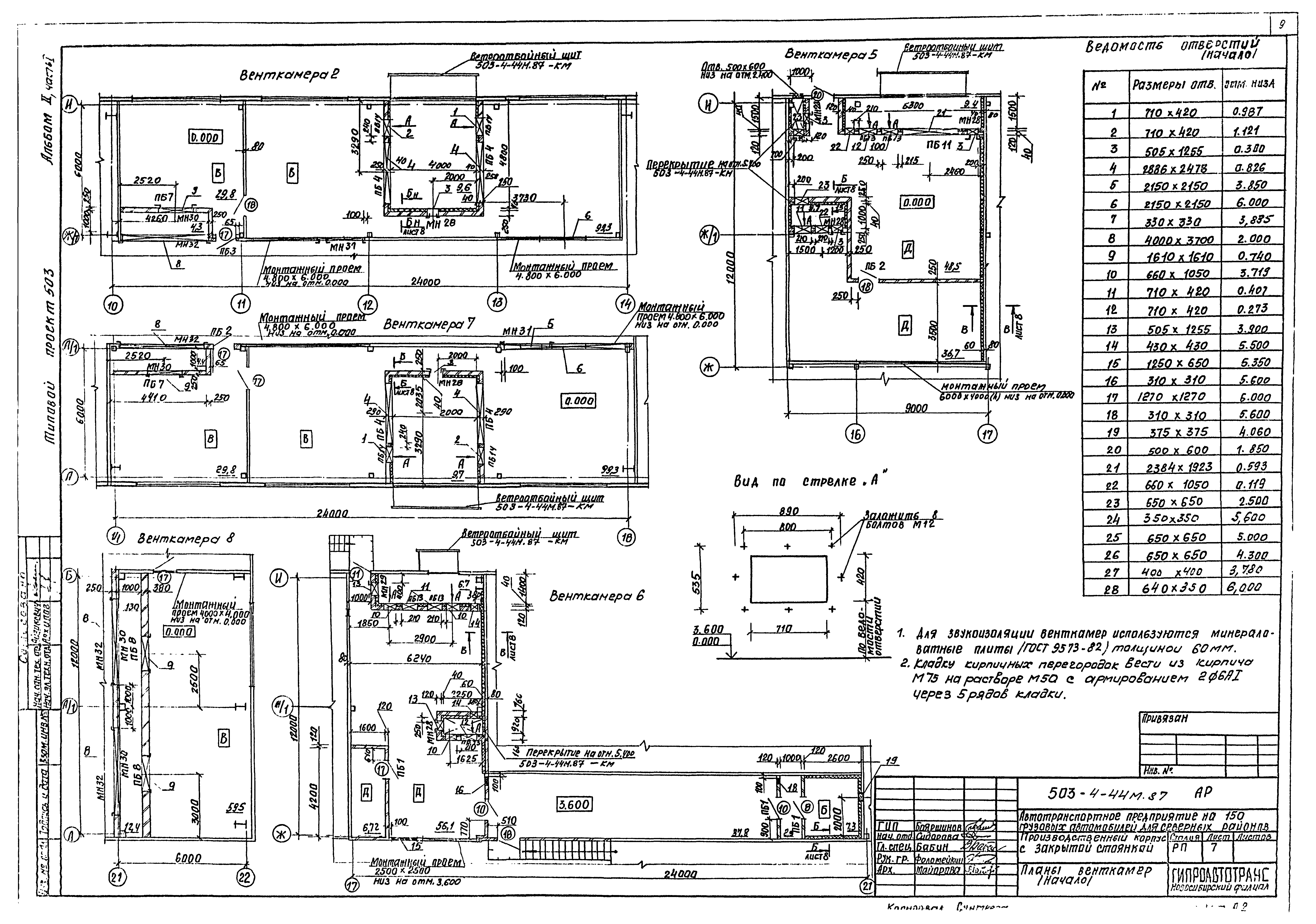 Типовой проект 503-4-44м.87