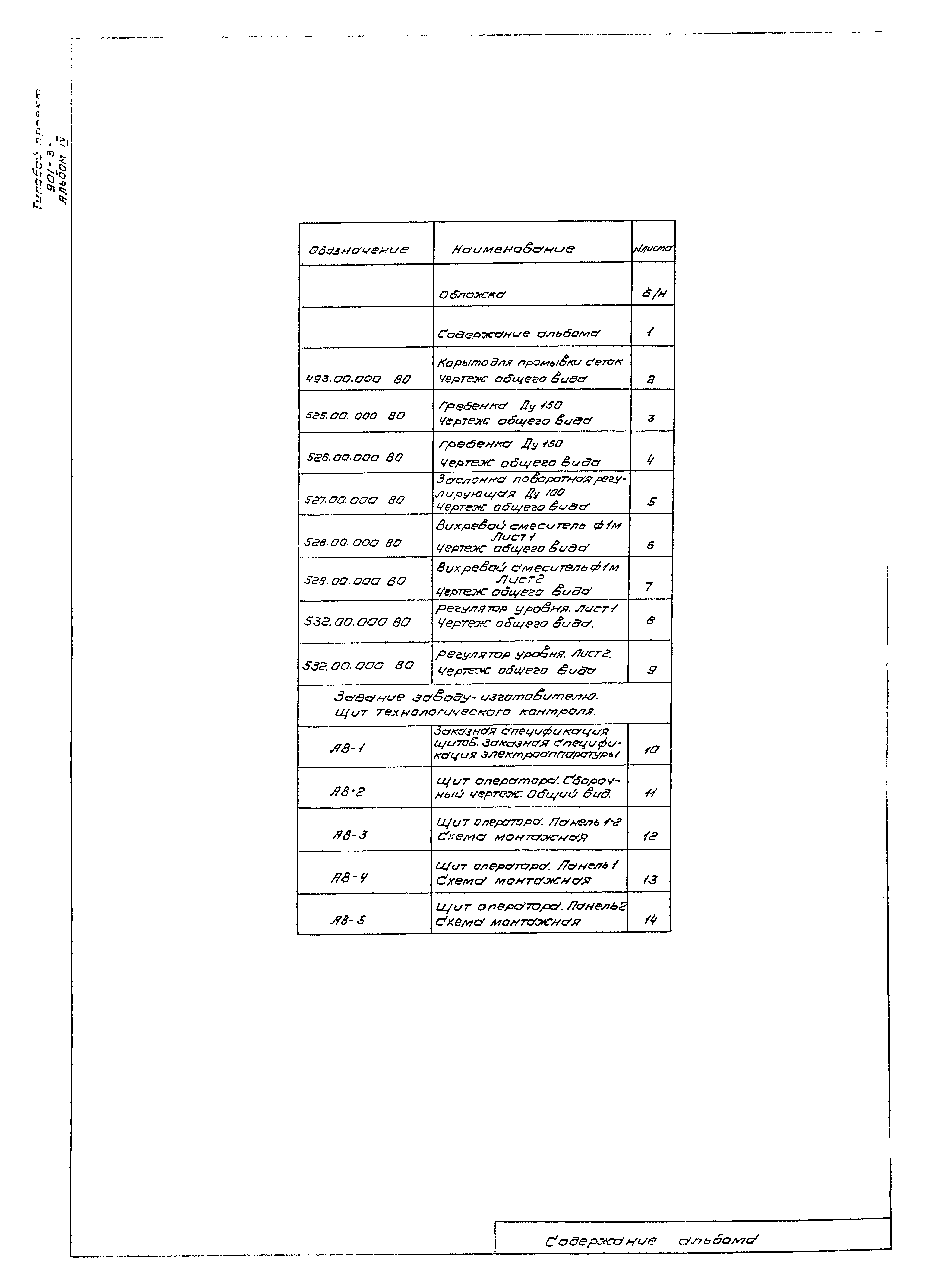 Типовой проект 901-3-91