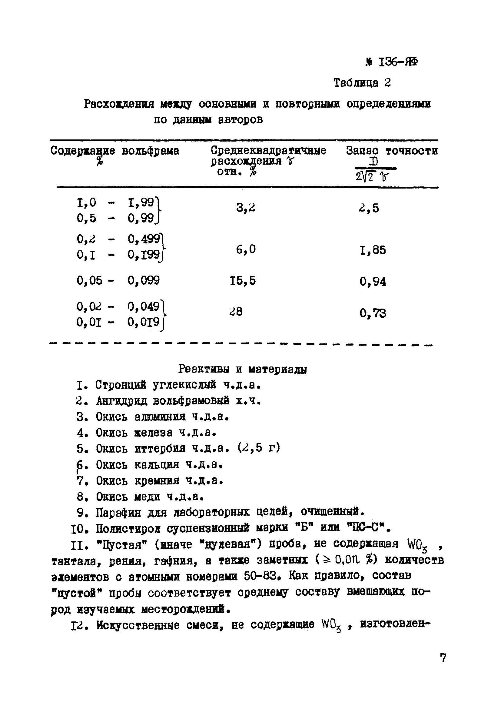 Инструкция НСАМ 136-ЯФ