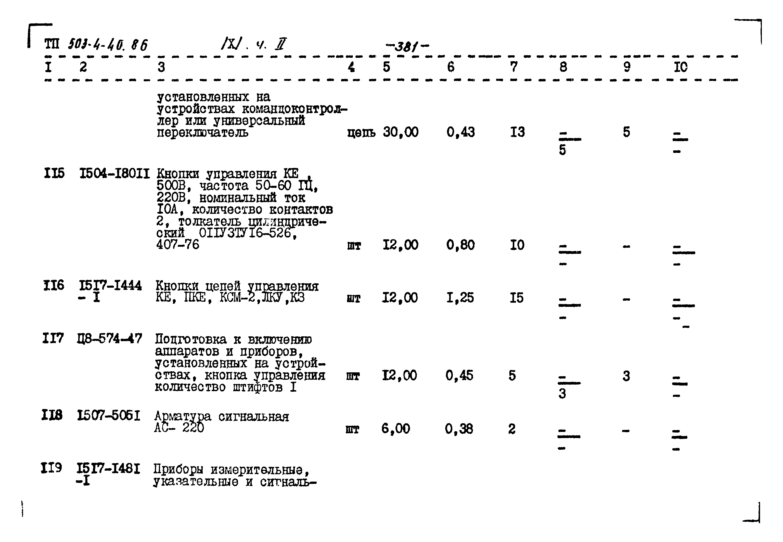 Типовой проект 503-4-40.86