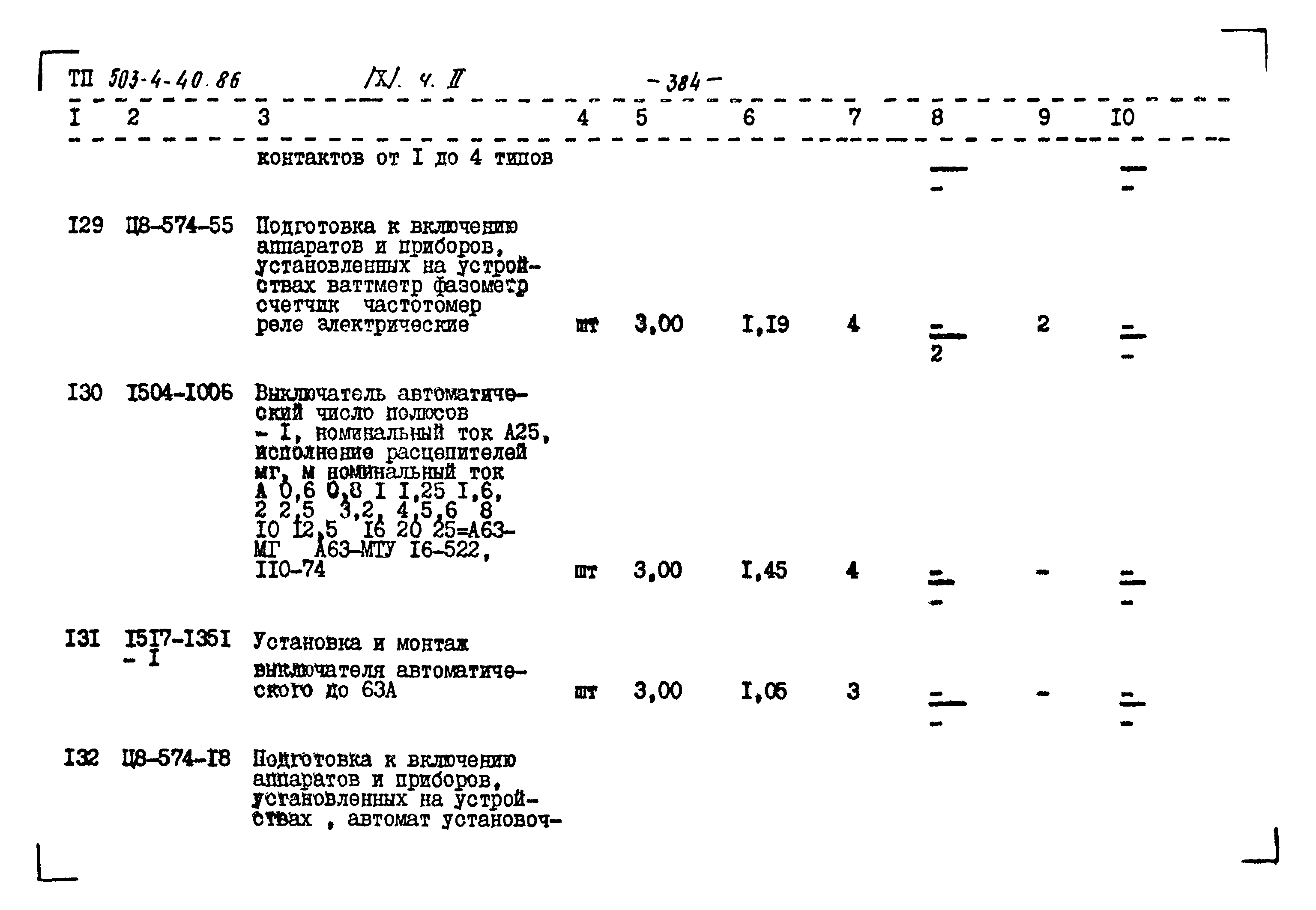 Типовой проект 503-4-40.86