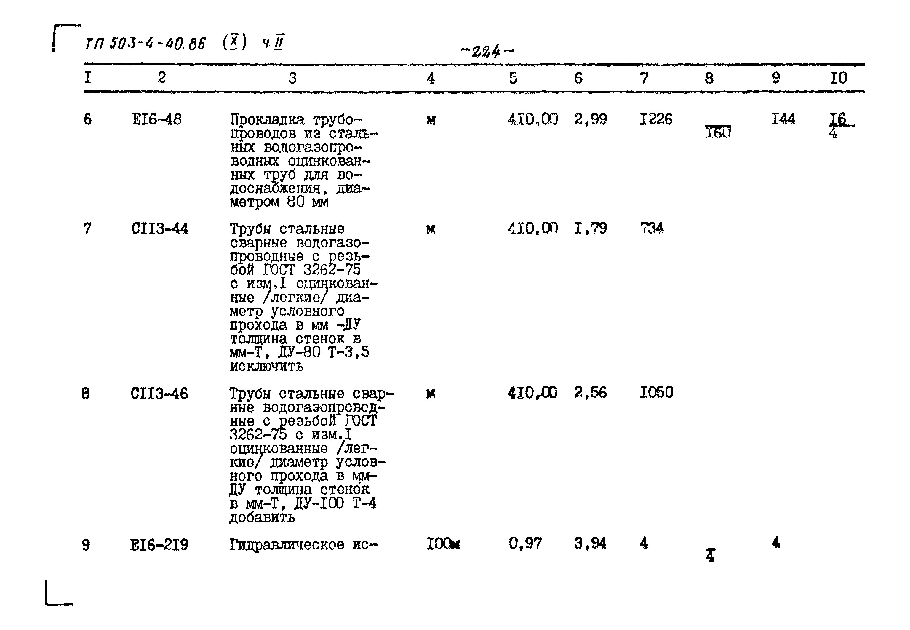 Типовой проект 503-4-40.86