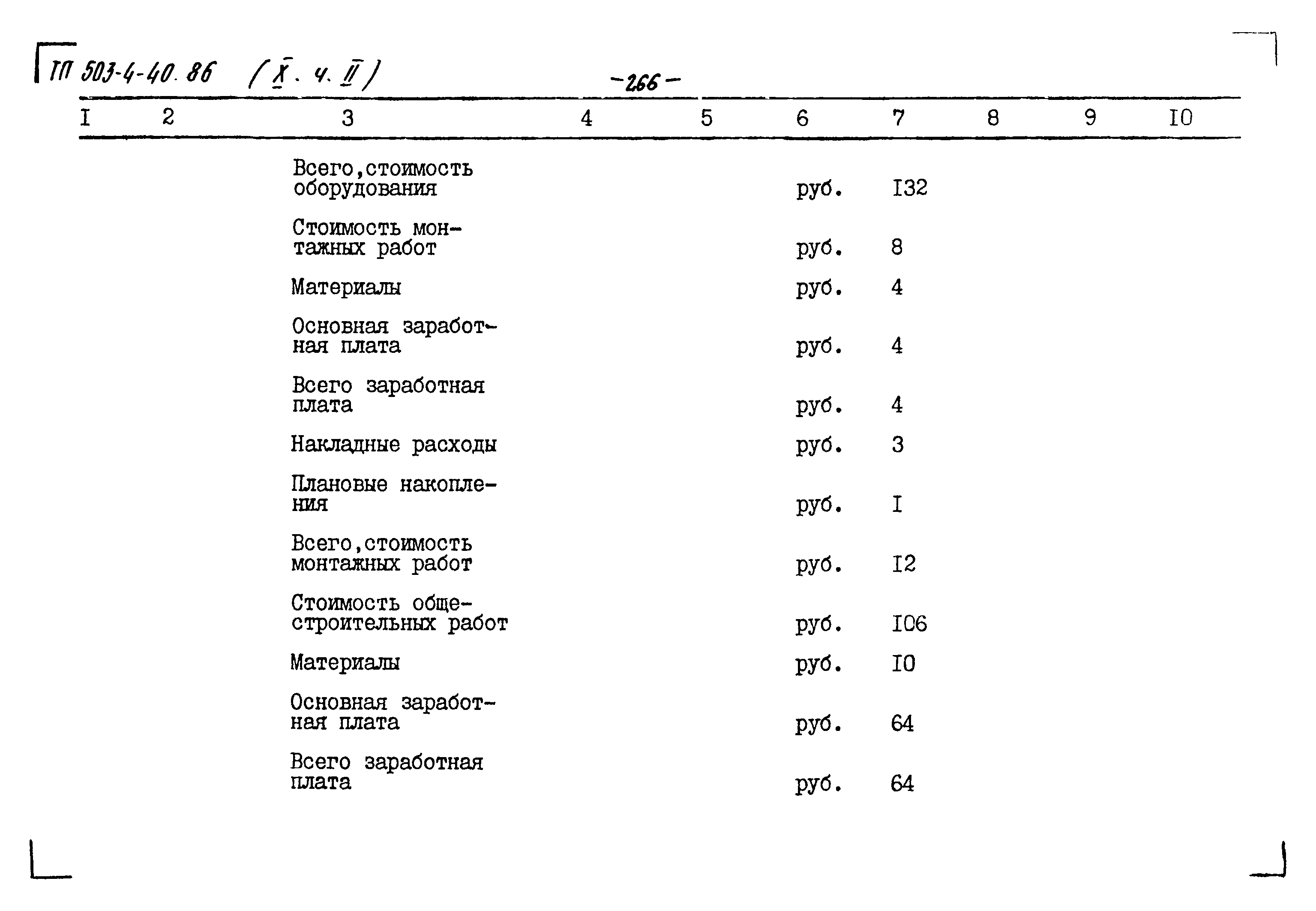 Типовой проект 503-4-40.86