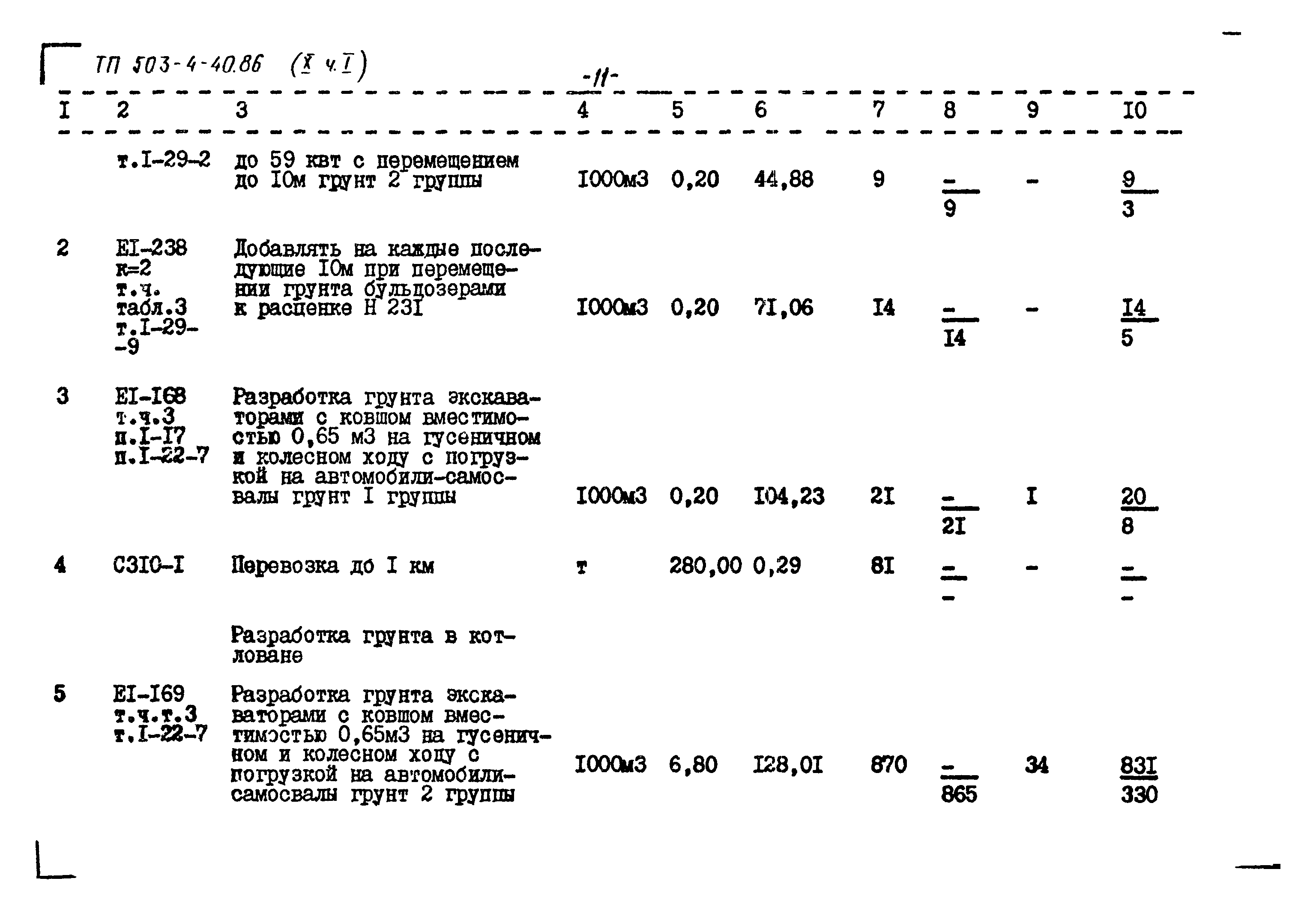 Типовой проект 503-4-40.86