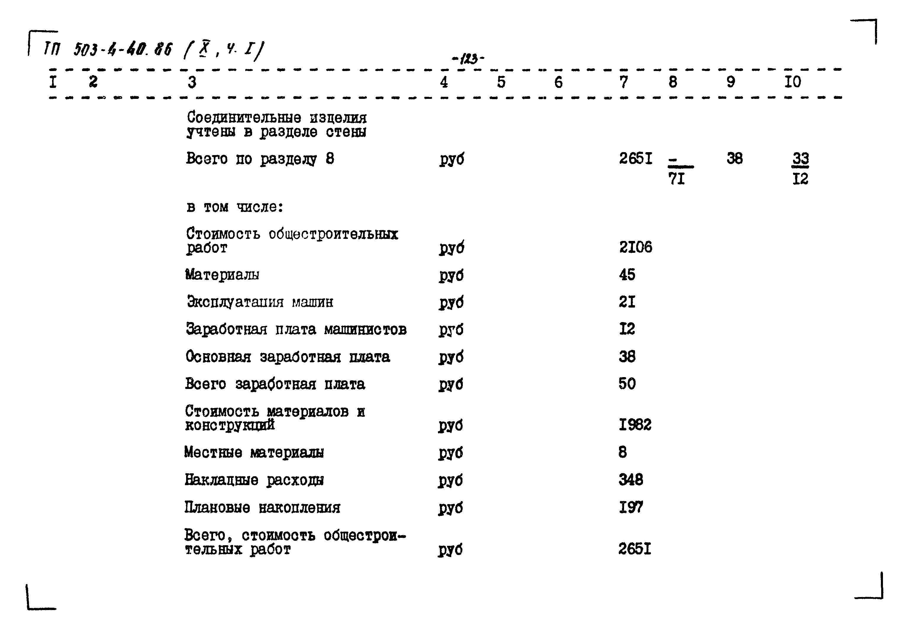 Типовой проект 503-4-40.86