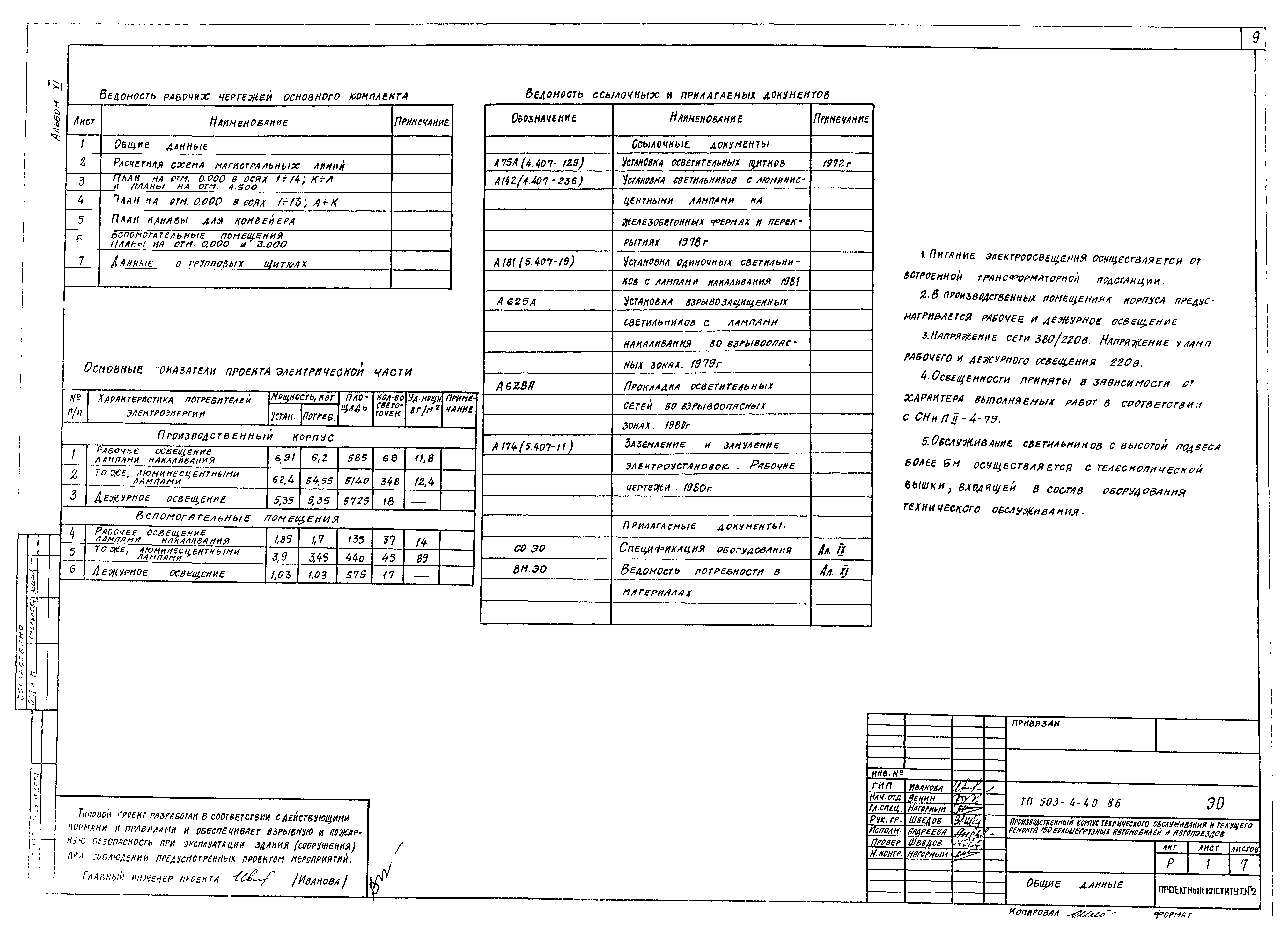 Типовой проект 503-4-40.86