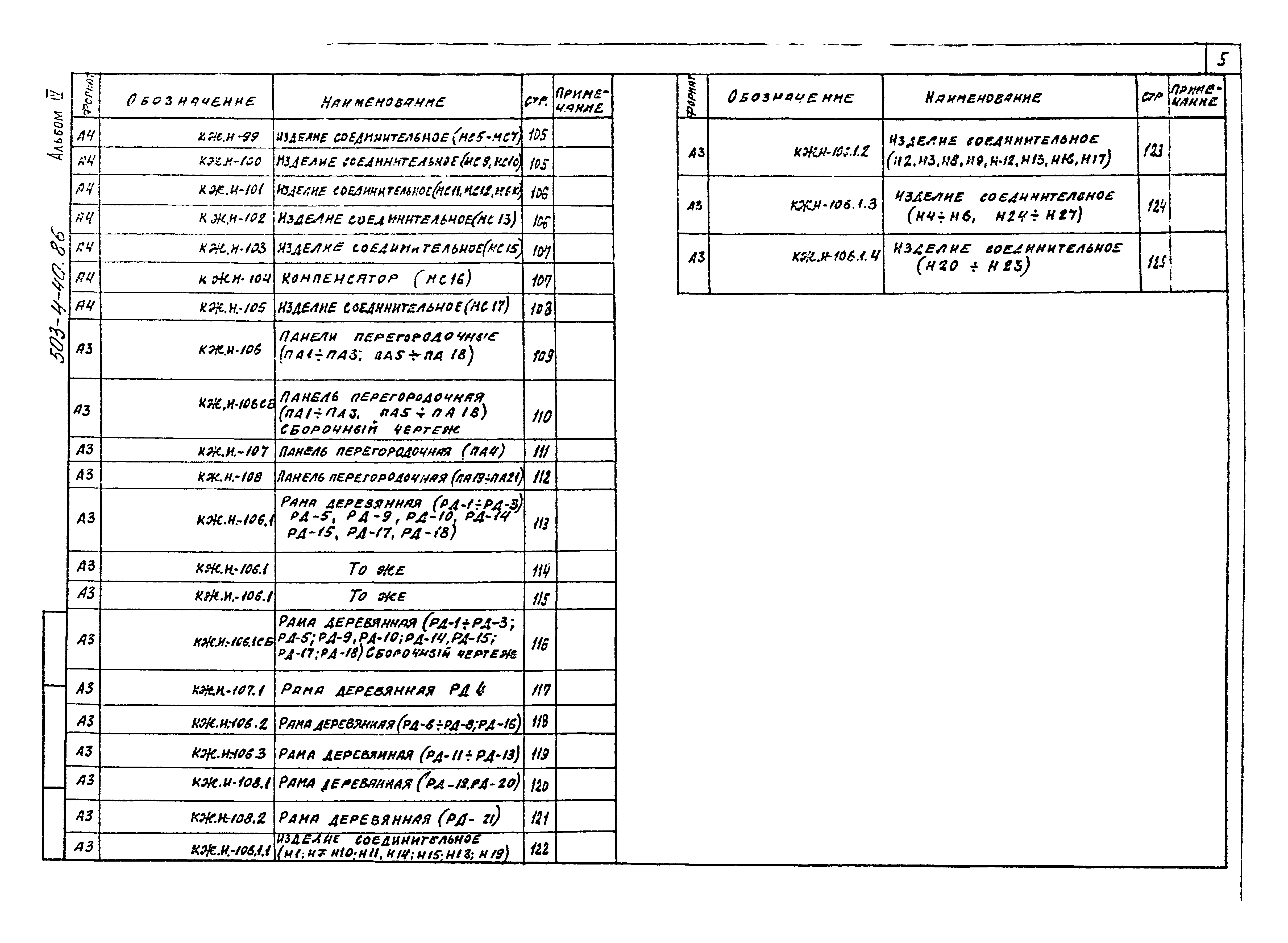 Типовой проект 503-4-40.86