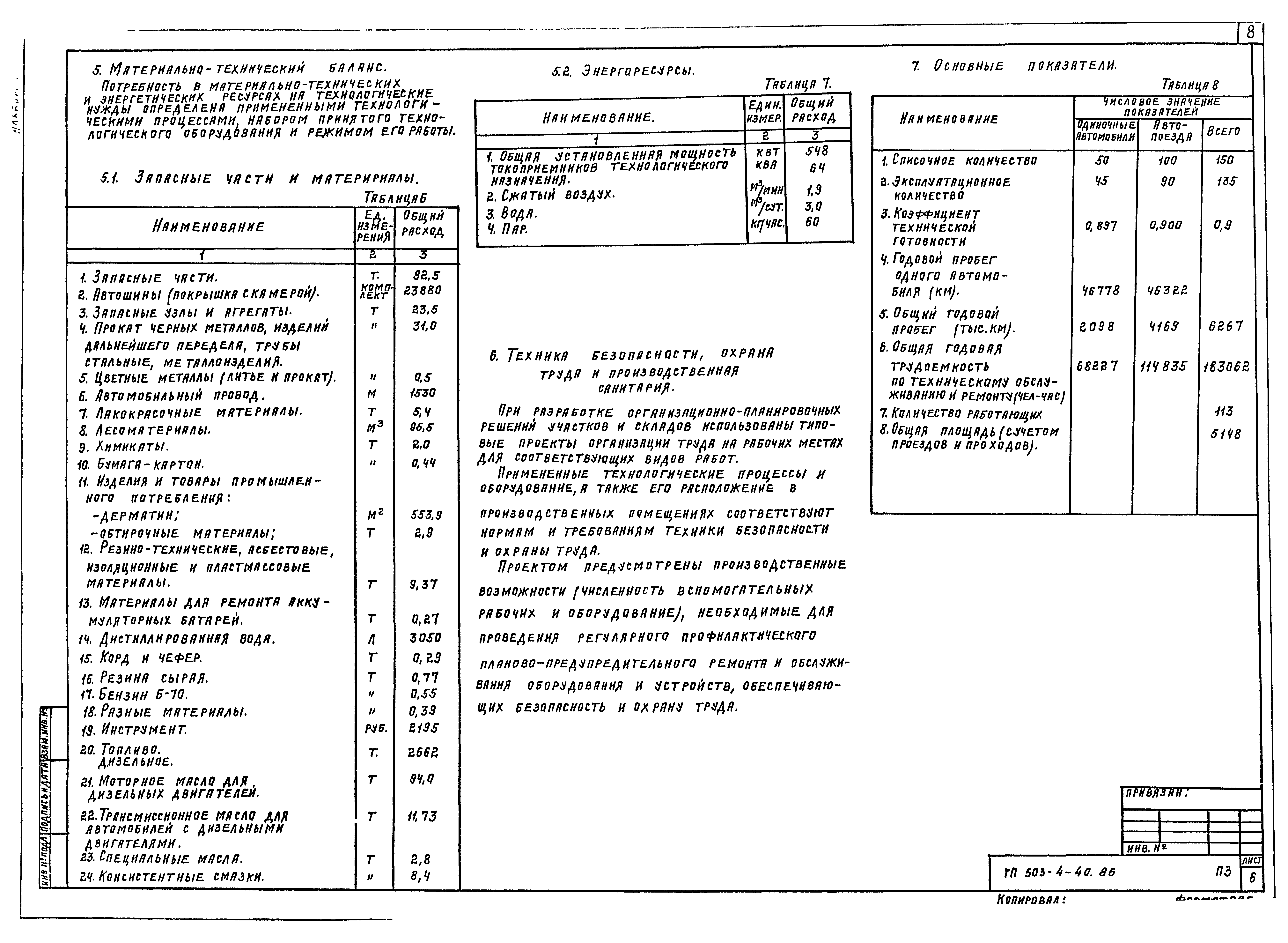 Типовой проект 503-4-40.86