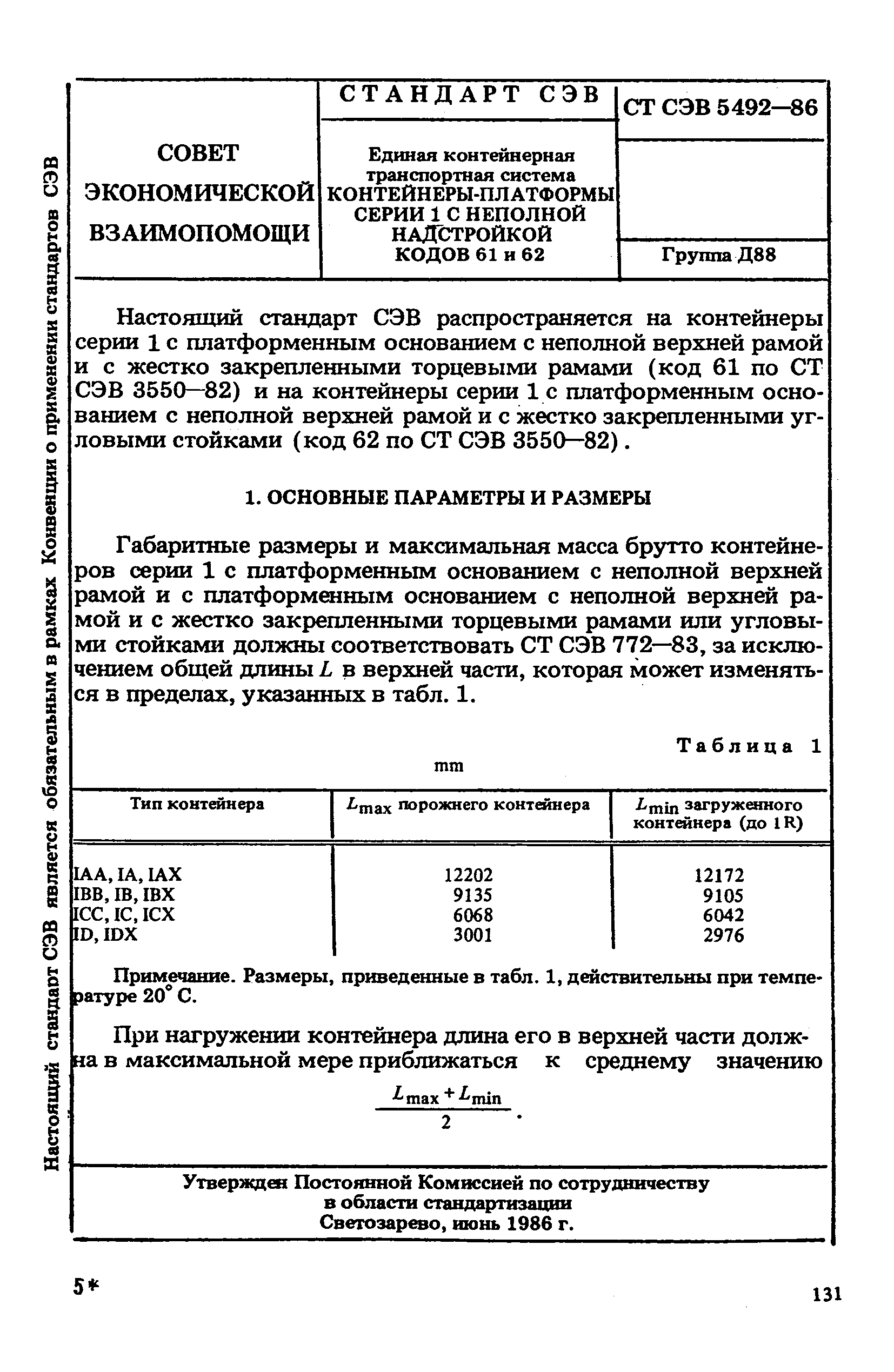 СТ СЭВ 5492-86