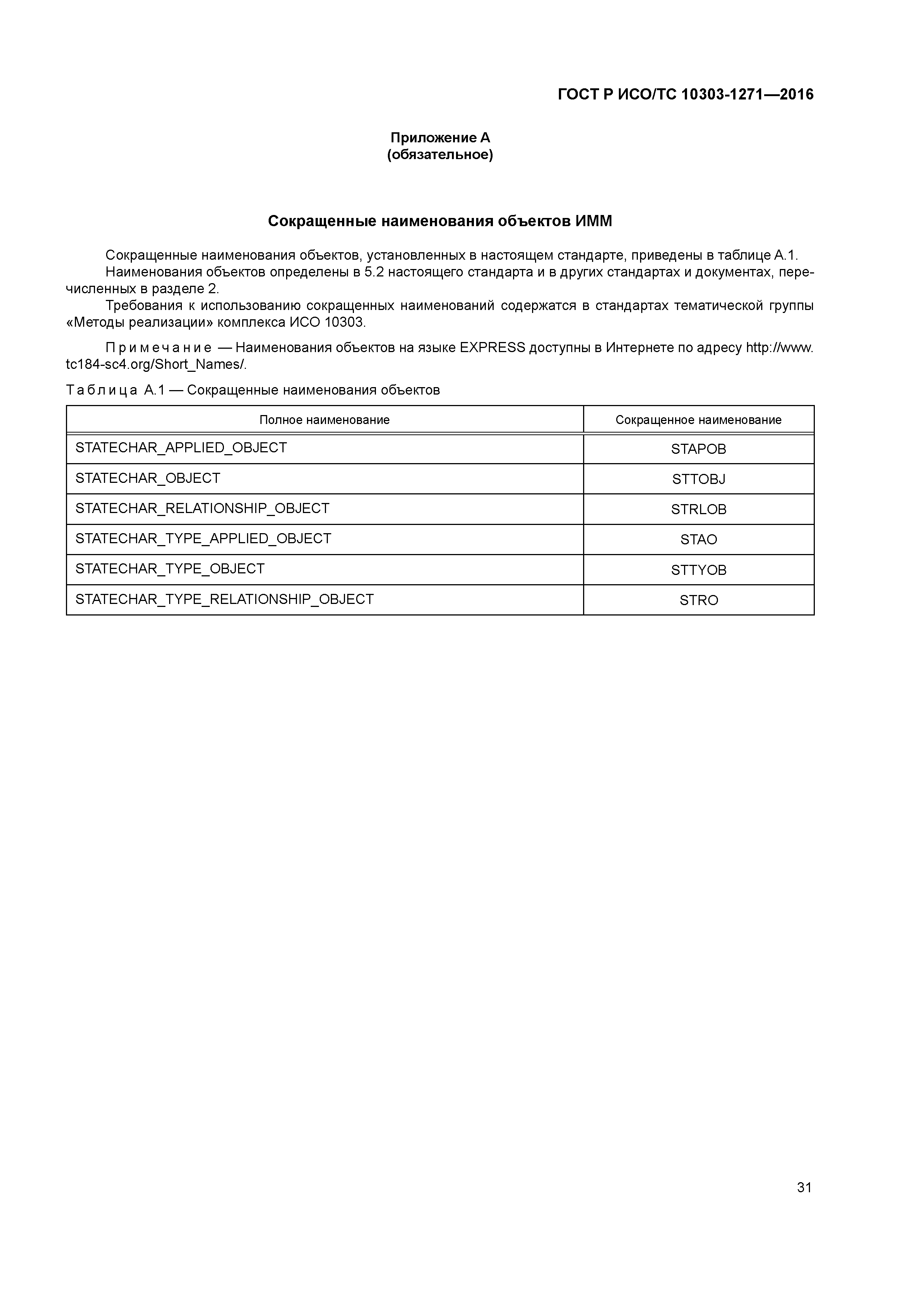 ГОСТ Р ИСО/ТС 10303-1271-2016