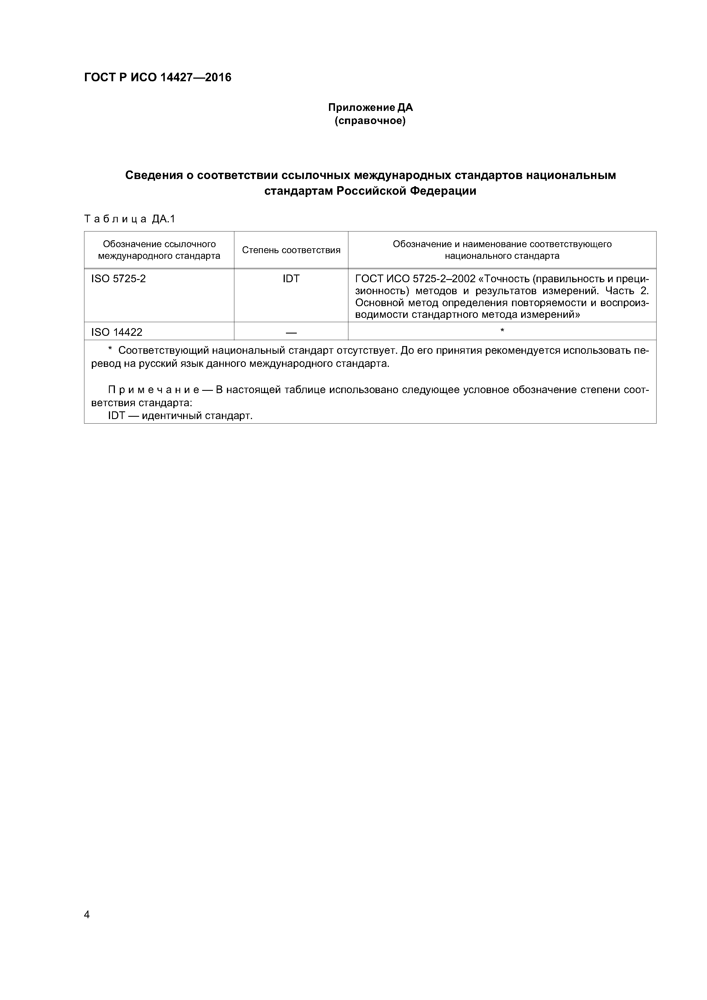 ГОСТ Р ИСО 14427-2016