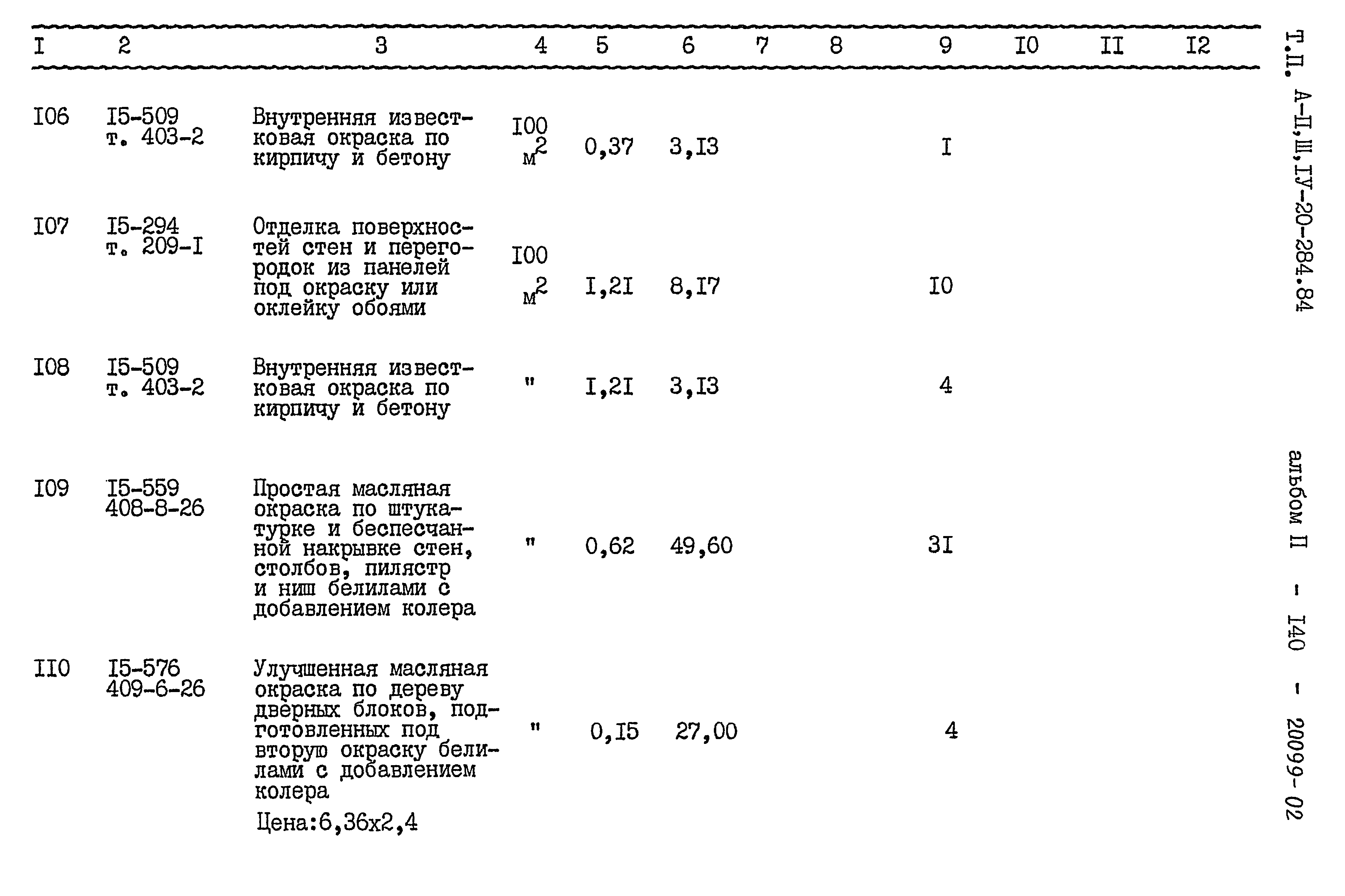 Типовой проект А-II,III,IV-20-284.84