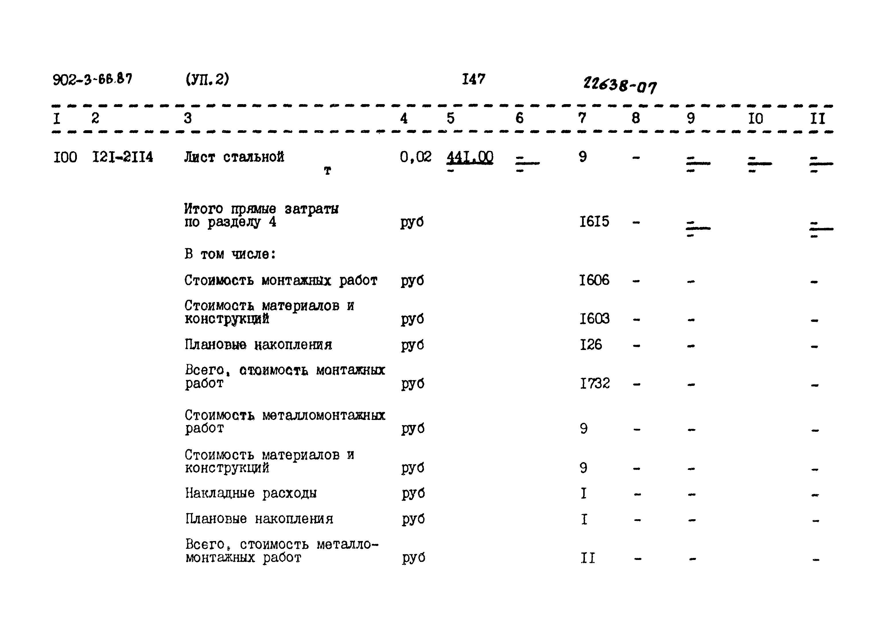Типовой проект 902-3-66.87