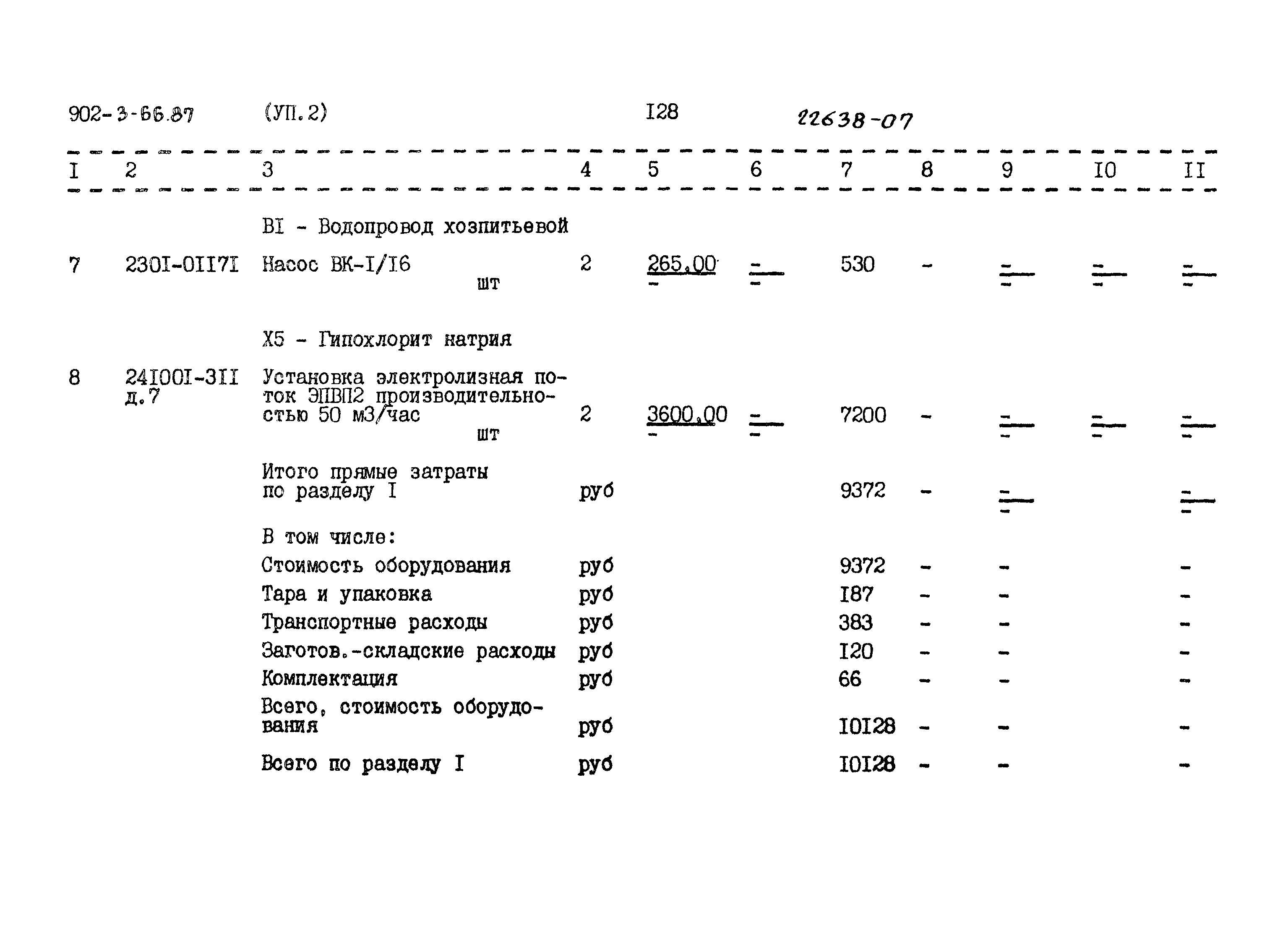 Типовой проект 902-3-66.87