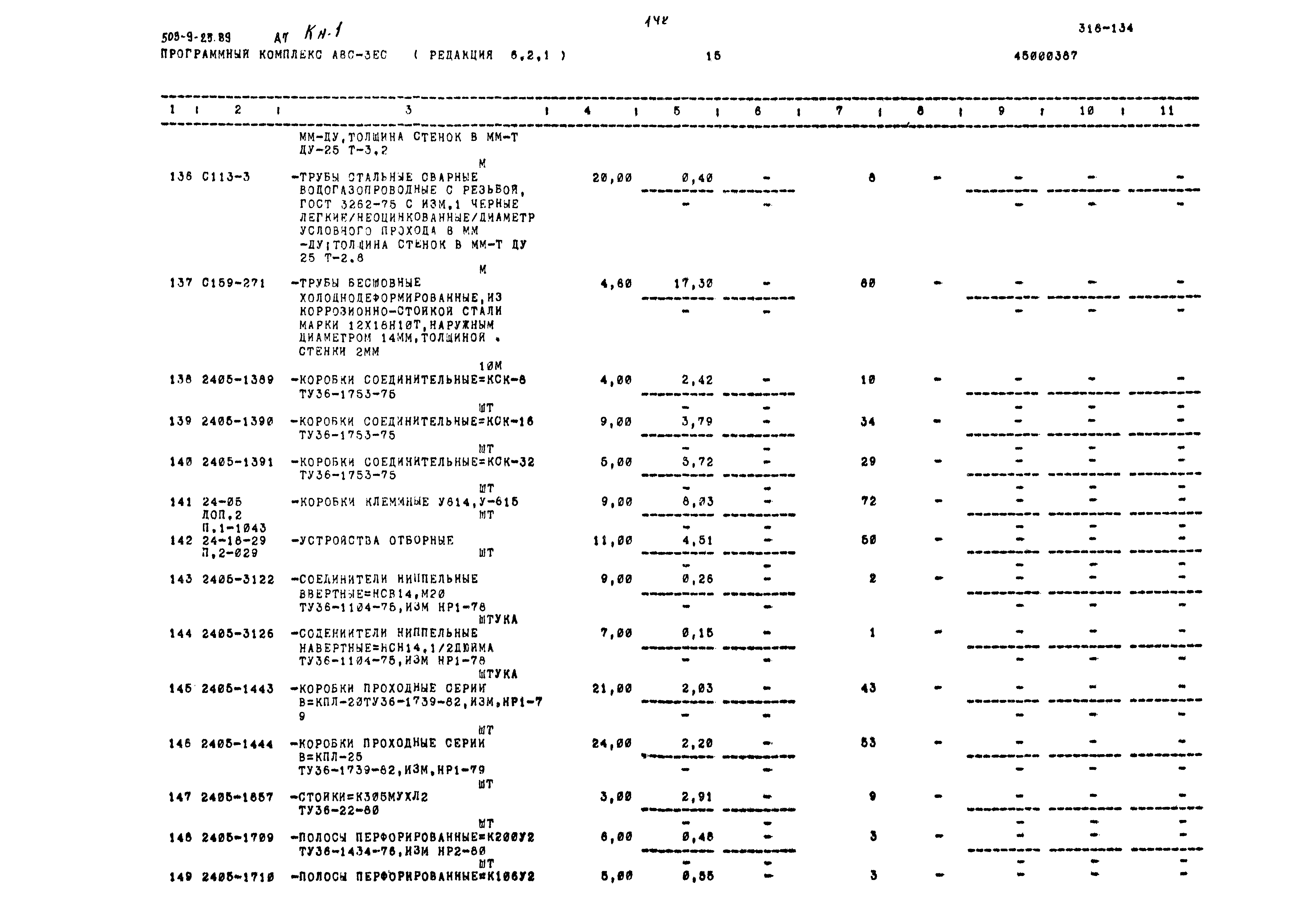 Типовой проект 503-9-25.89