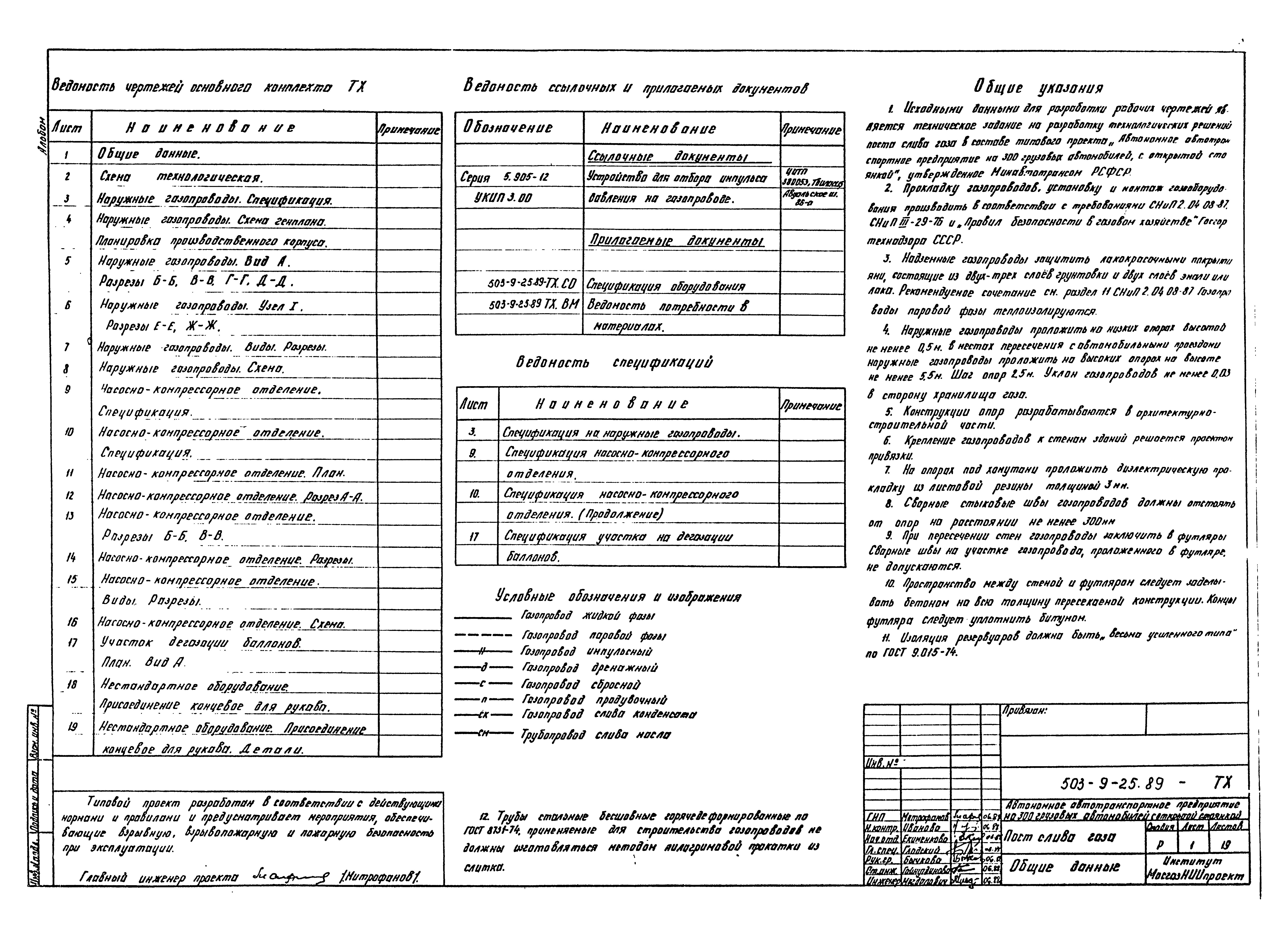 Типовой проект 503-9-25.89